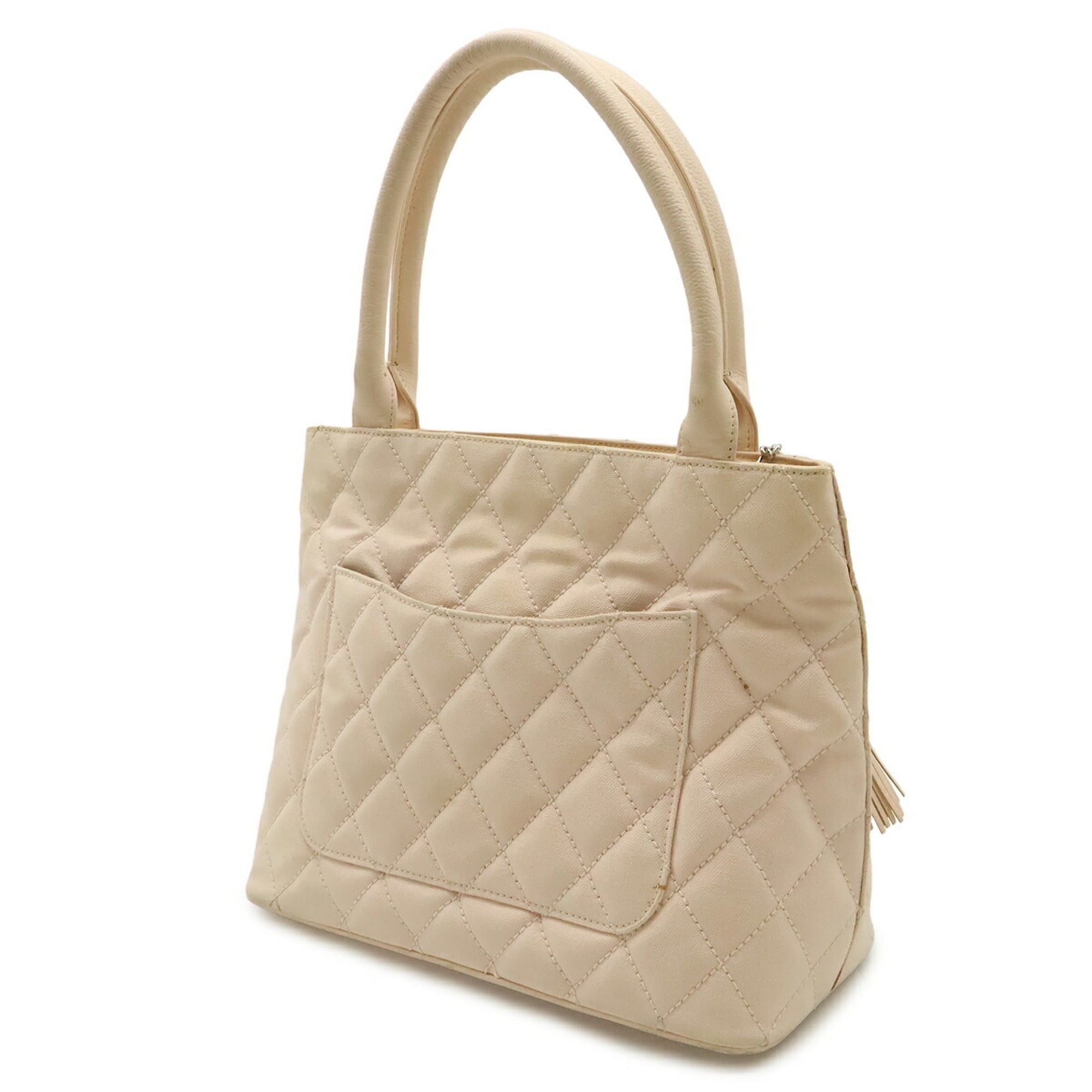 Chanel CHANEL Matelassé Coco Mark Reissue Tote Bag Shoulder Canvas Leather Pink Size ONE SIZE - 3 Thumbnail