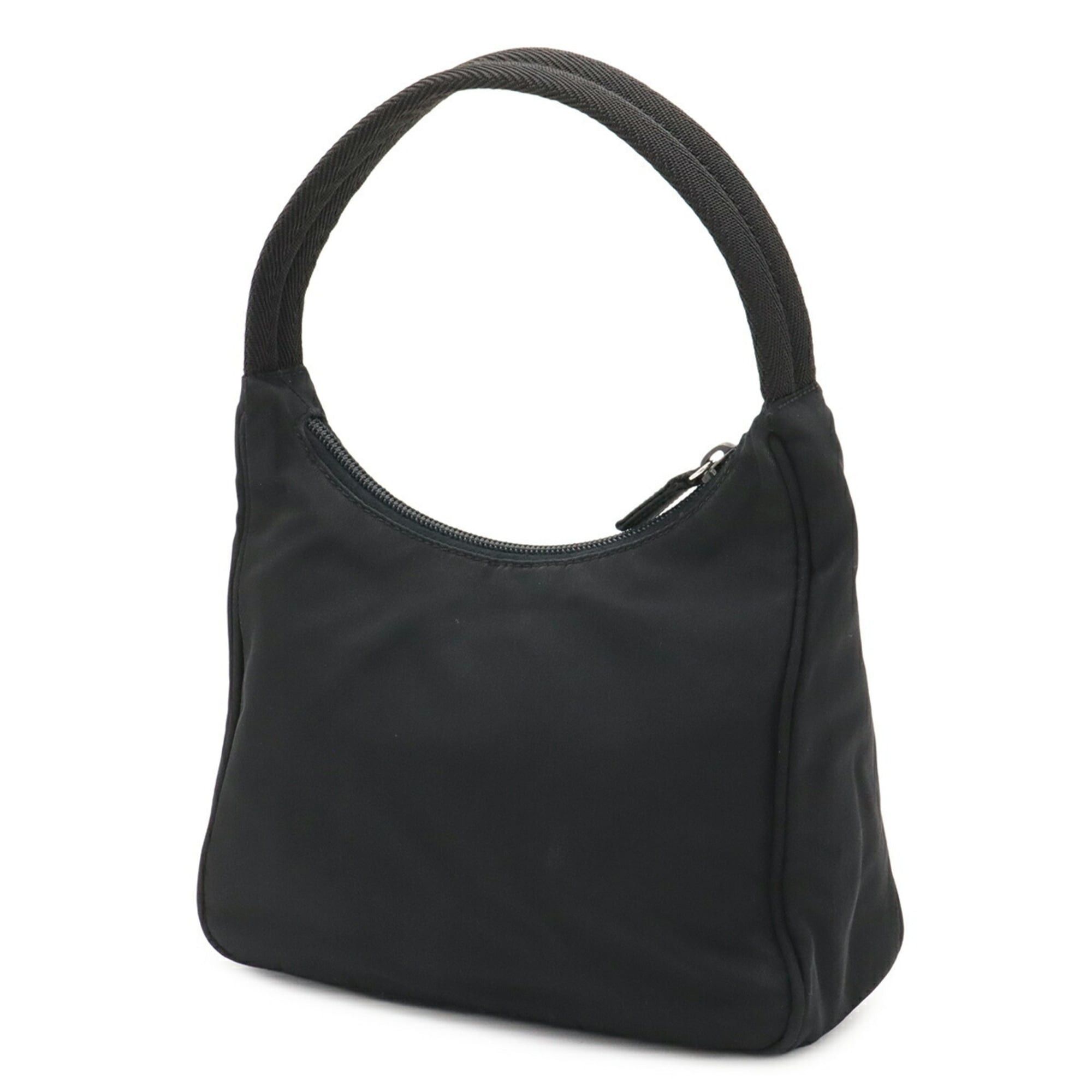 Prada PRADA Triangle Handbag Pouch - Nylon Bag Black (NERO) MV519 Size ONE SIZE - 3 Thumbnail