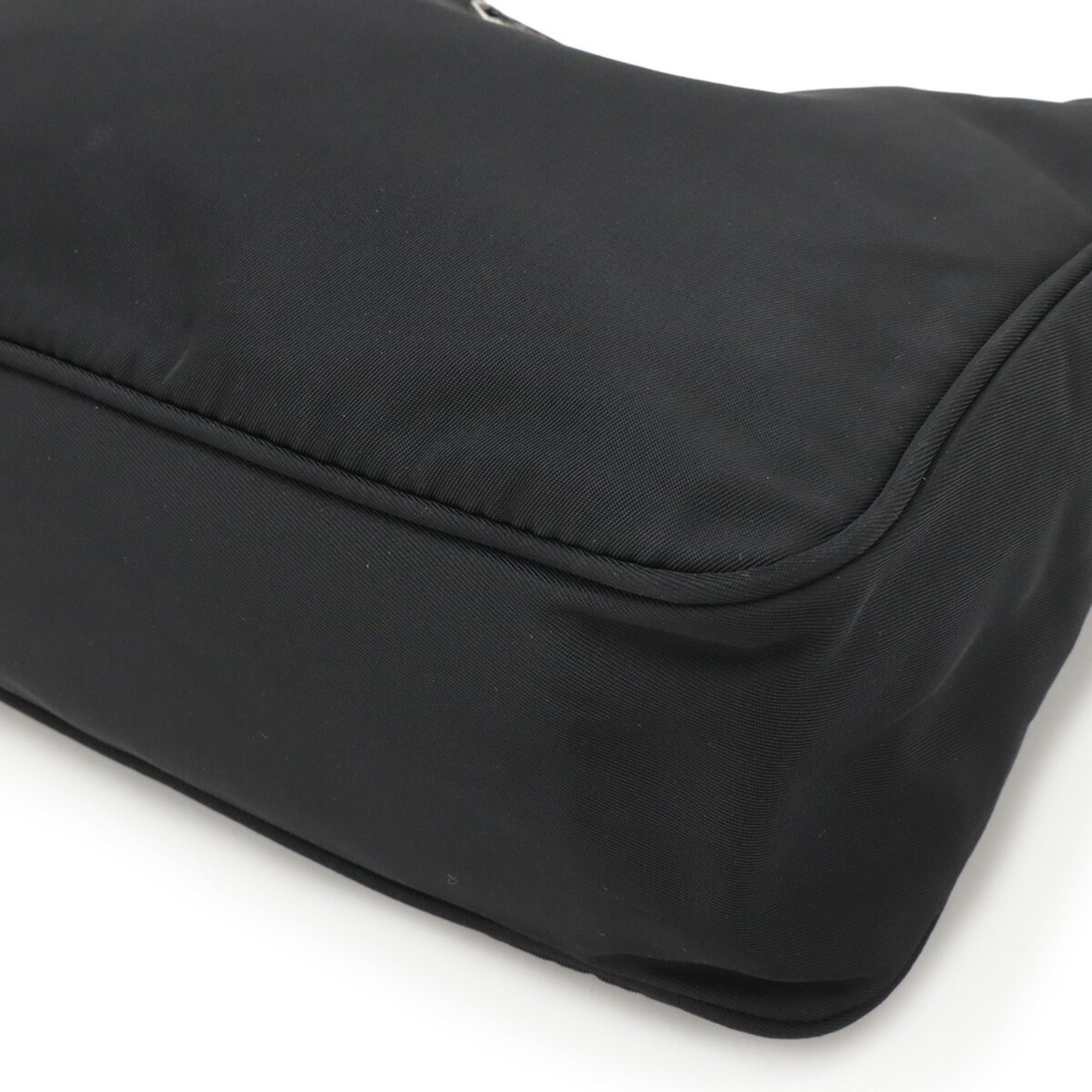 Prada PRADA Triangle Handbag Pouch - Nylon Bag Black (NERO) MV519 Size ONE SIZE - 4 Thumbnail