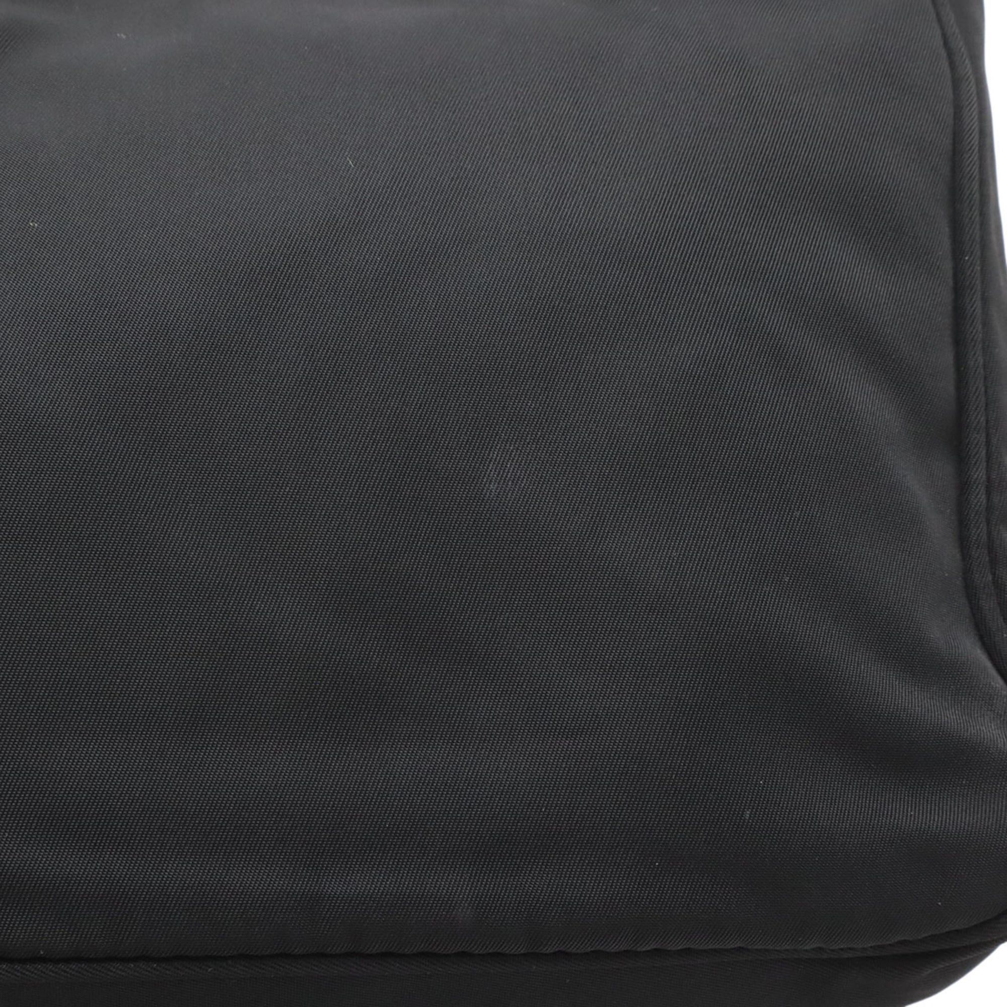 Prada PRADA Triangle Handbag Pouch - Nylon Bag Black (NERO) MV519 Size ONE SIZE - 5 Thumbnail