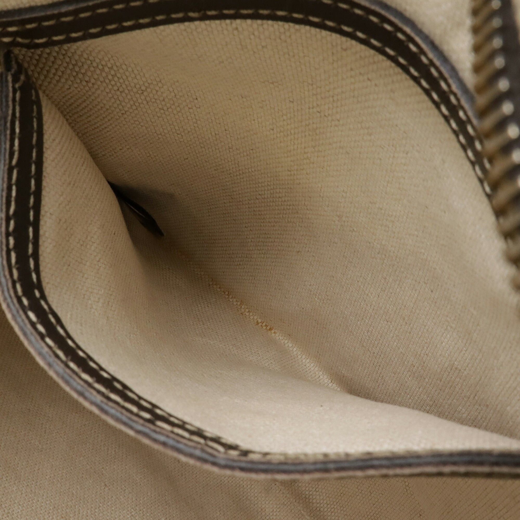 Gucci GUCCI GG Supreme Plus Shoulder Bag, Khaki Beige/Dark Brown, 295257 Size ONE SIZE - 9 Thumbnail