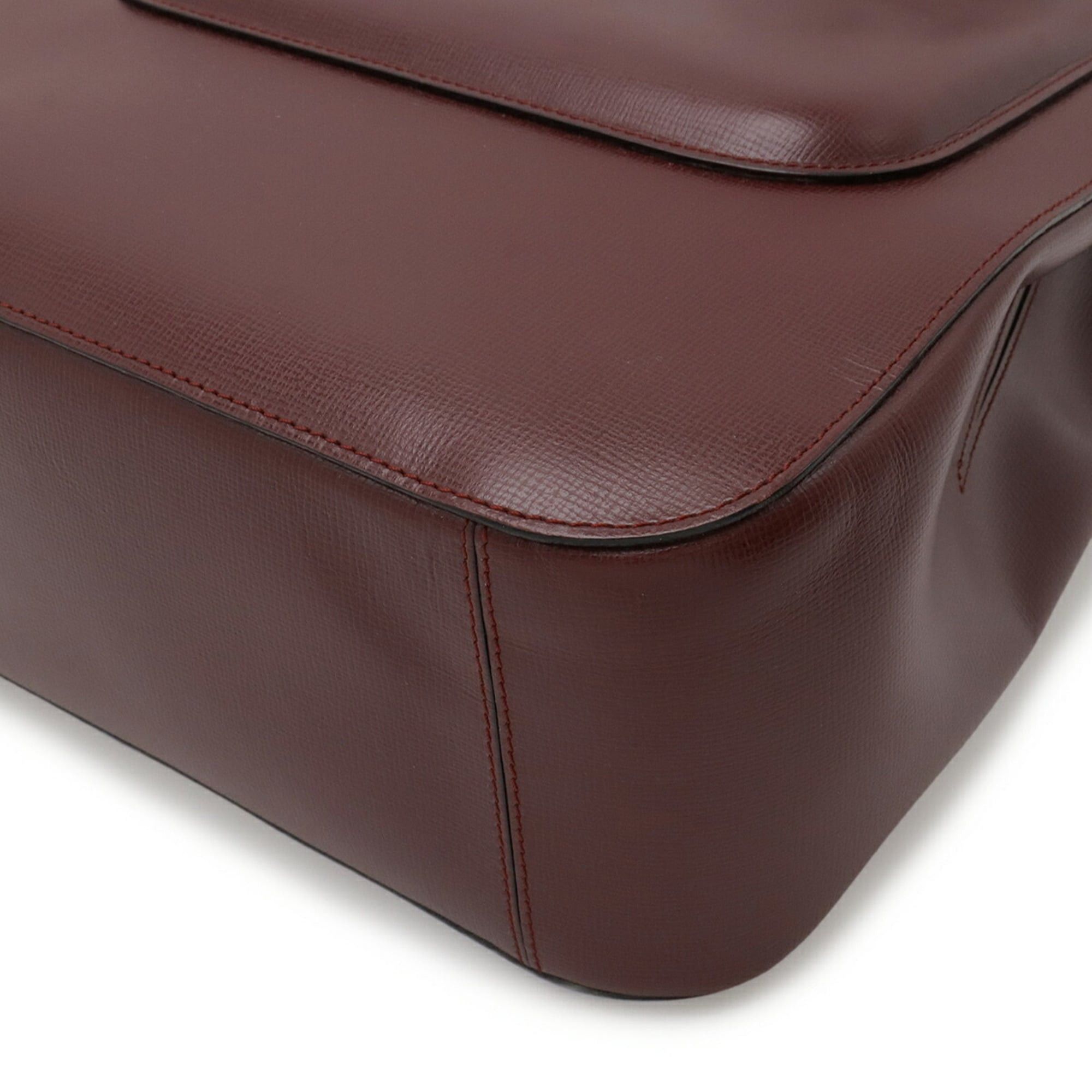 Cartier Cartier Must Line de Tote Bag Shoulder Leather Bordeaux L1000232 Size ONE SIZE - 4 Thumbnail