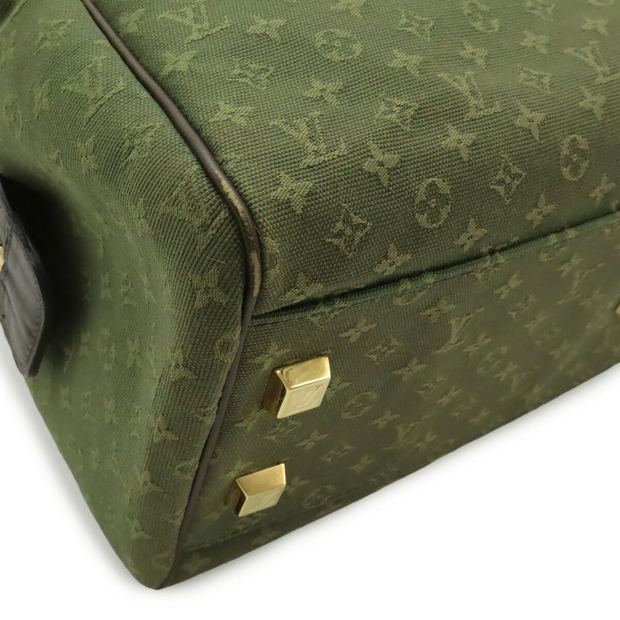 Louis Vuitton Louis Vuitton Monogram Mini Josephine GM Tote Bag Shoulder Canvas Leather TST Khaki M92412 Size ONE SIZE - 4 Thumbnail
