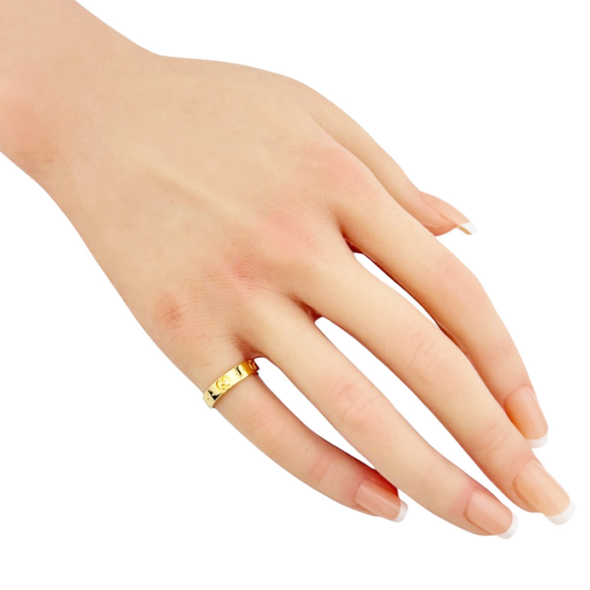 Gucci Gucci Icon Ring, 18K Yellow Gold, Women's Size ONE SIZE - 2 Thumbnail