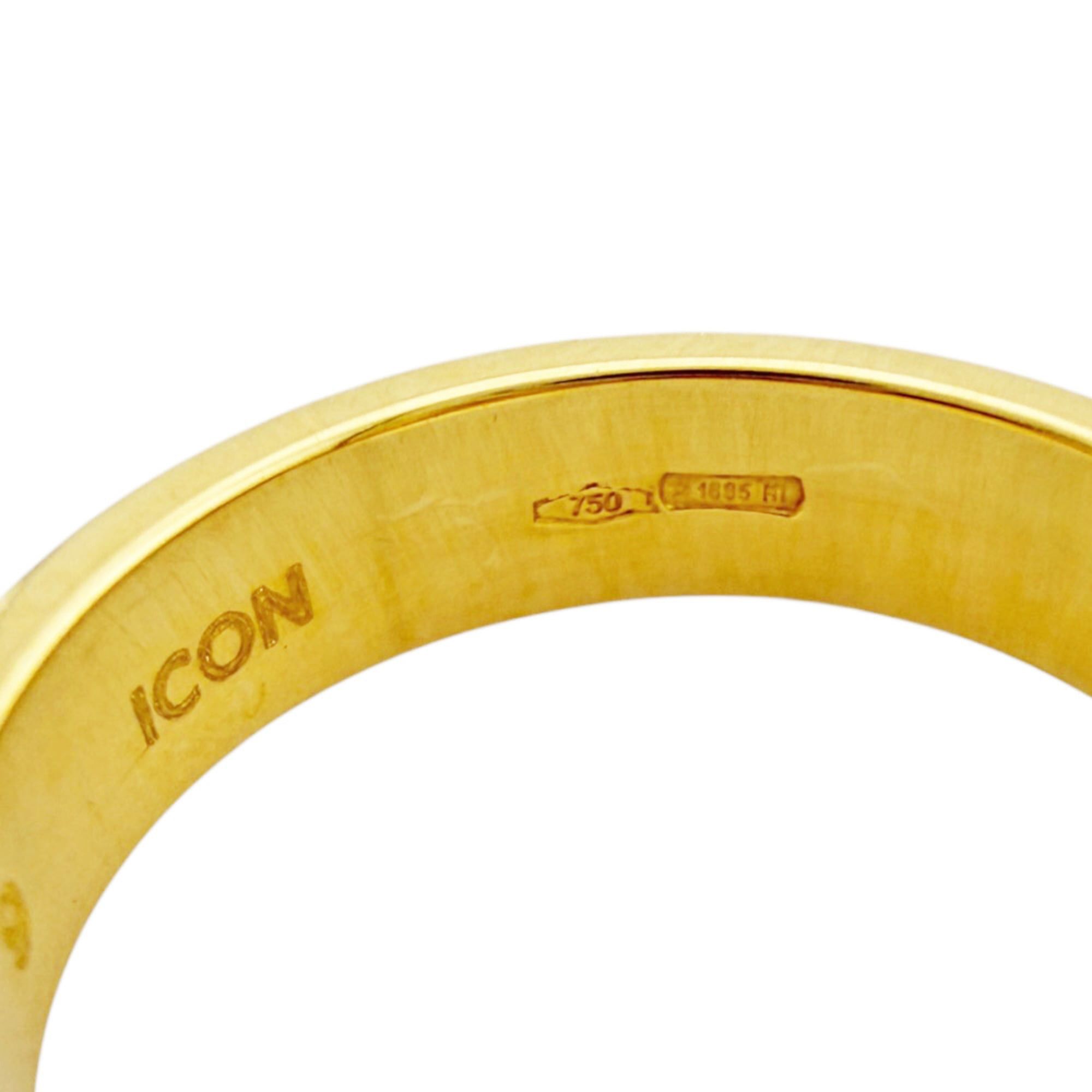 Gucci Gucci Icon Ring, 18K Yellow Gold, Women's Size ONE SIZE - 7 Thumbnail
