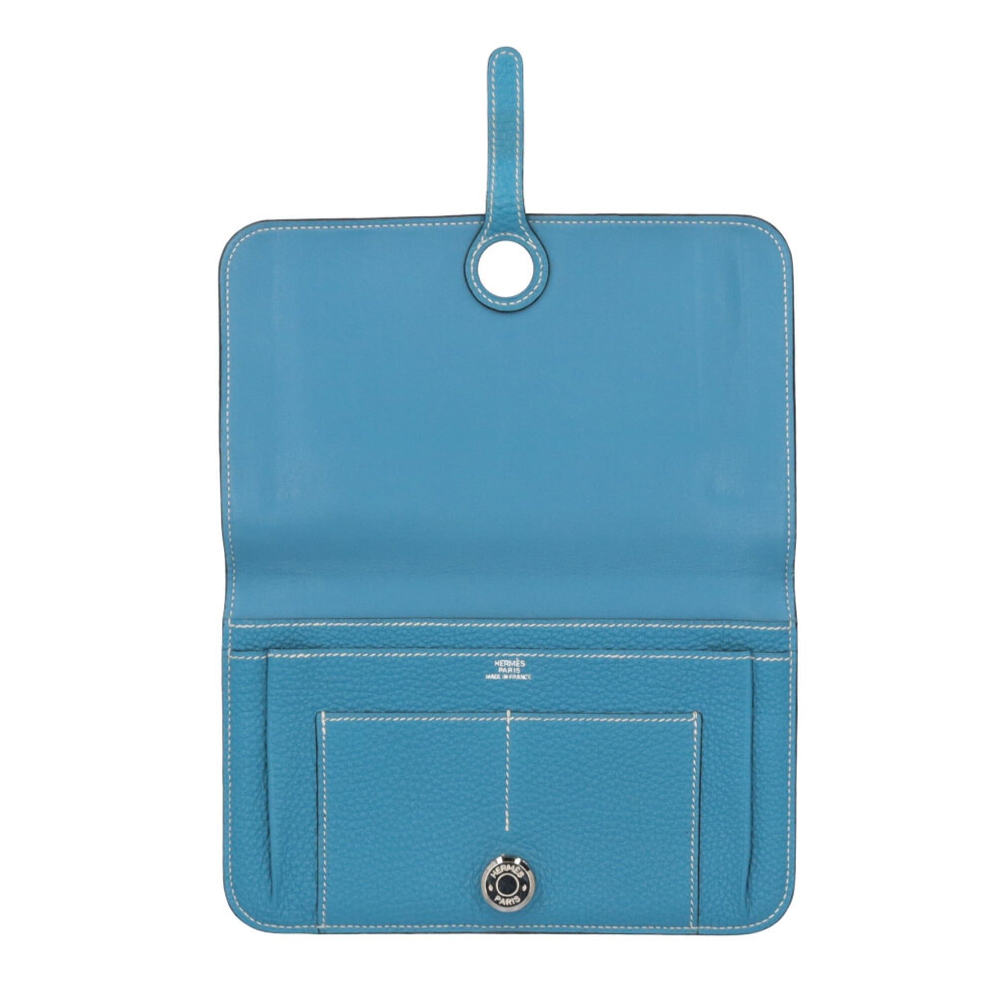 Hermes Hermes Dogon Duo Long Wallet, Taurillon Clemence Leather, Men's & Women's Size ONE SIZE - 5 Thumbnail