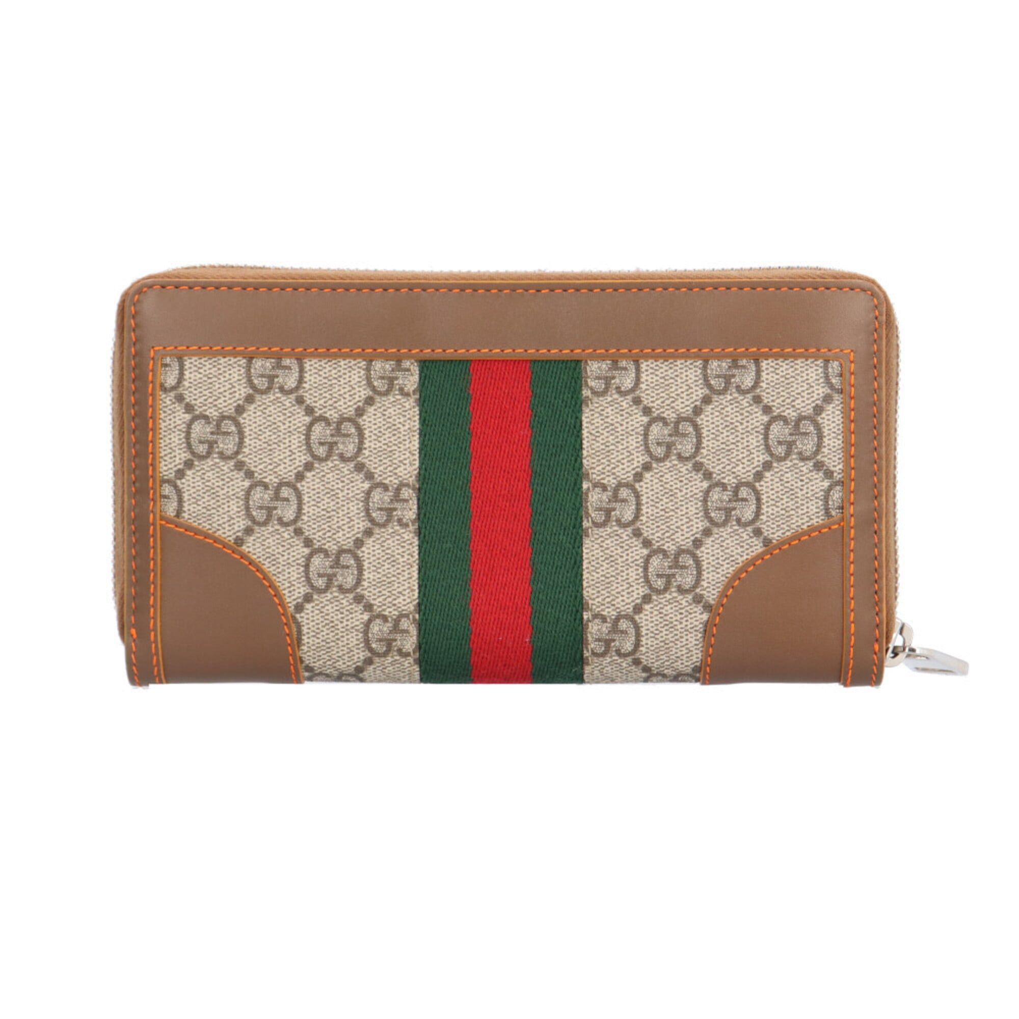 Gucci Gucci Zip-Around Wallet, Sherry Line Long GG Supreme Canvas 388386, Men's and Women's, GUCCI Size ONE SIZE - 2 Thumbnail