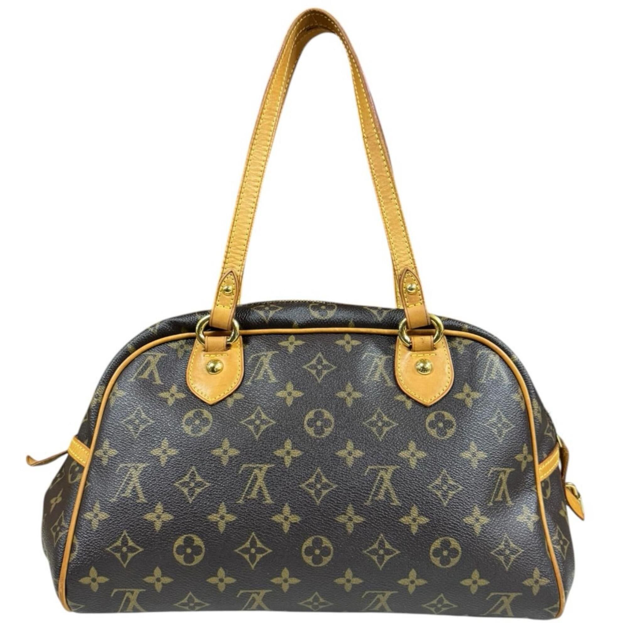 Louis Vuitton Louis Vuitton Montorgueil PM Monogram Shoulder Bag, Canvas M95565 Brown, Women's LOUIS VUITTON Size ONE SIZE - 3 Thumbnail