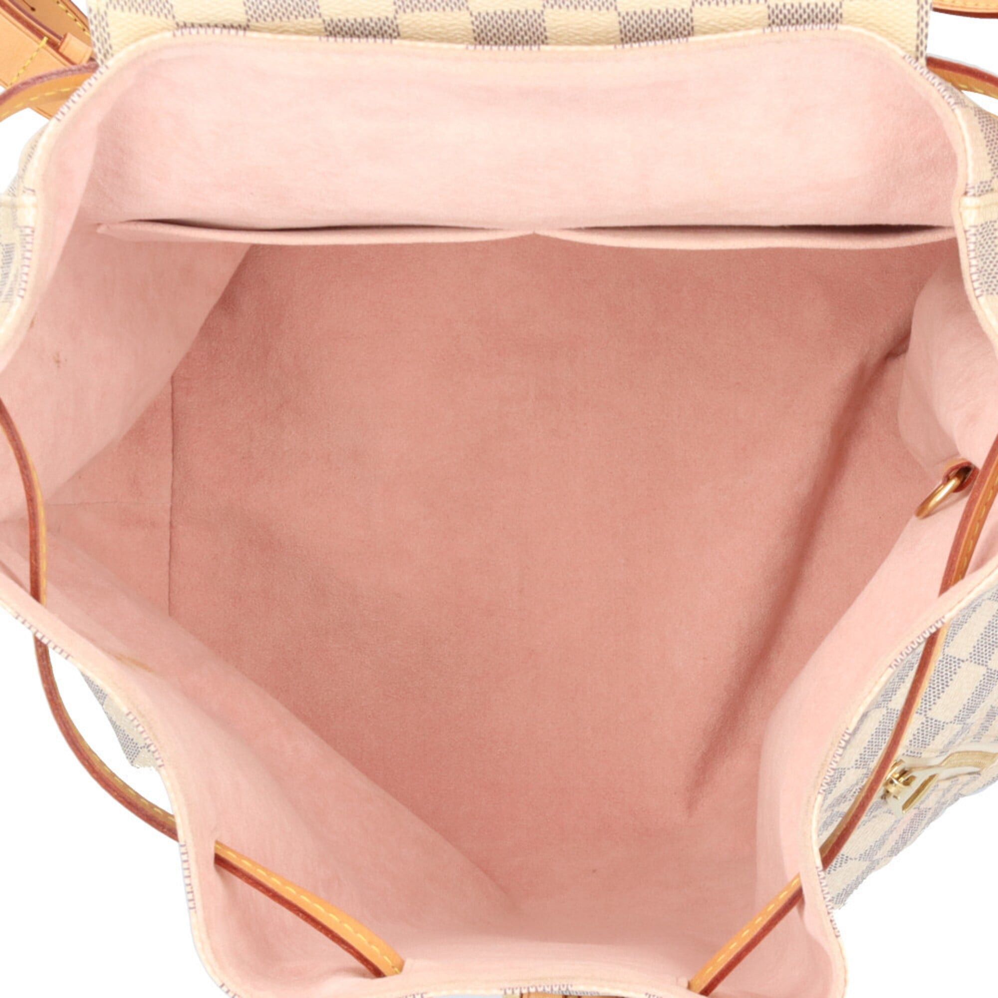 Louis Vuitton Louis Vuitton Speron Damier Azur Backpack/Daypack, Canvas N41578, Women's LOUIS VUITTON Size ONE SIZE - 8 Thumbnail