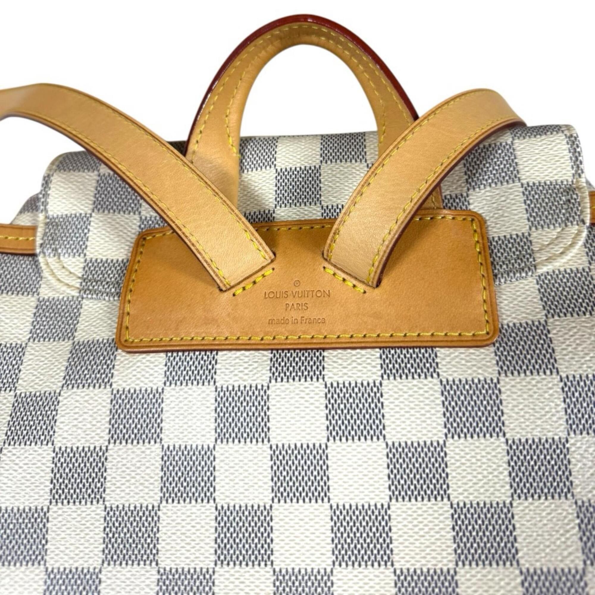 Louis Vuitton Louis Vuitton Speron Damier Azur Backpack/Daypack, Canvas N41578, Women's LOUIS VUITTON Size ONE SIZE - 14 Thumbnail