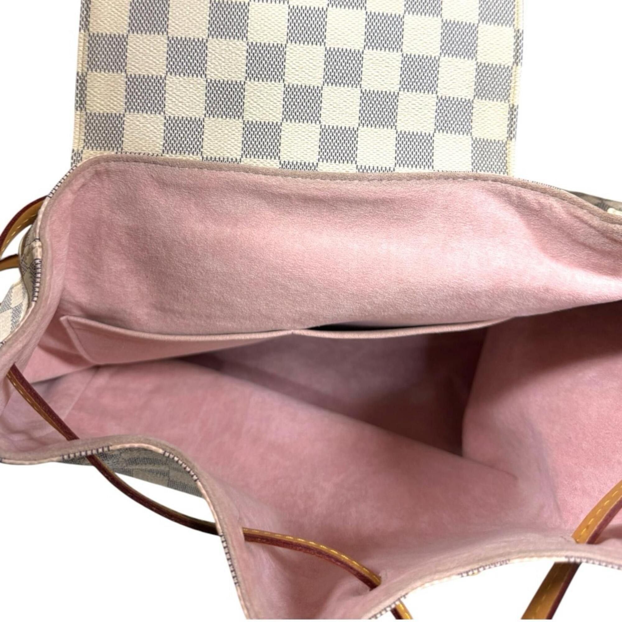 Louis Vuitton Louis Vuitton Speron Damier Azur Backpack/Daypack, Canvas N41578, Women's LOUIS VUITTON Size ONE SIZE - 11 Thumbnail