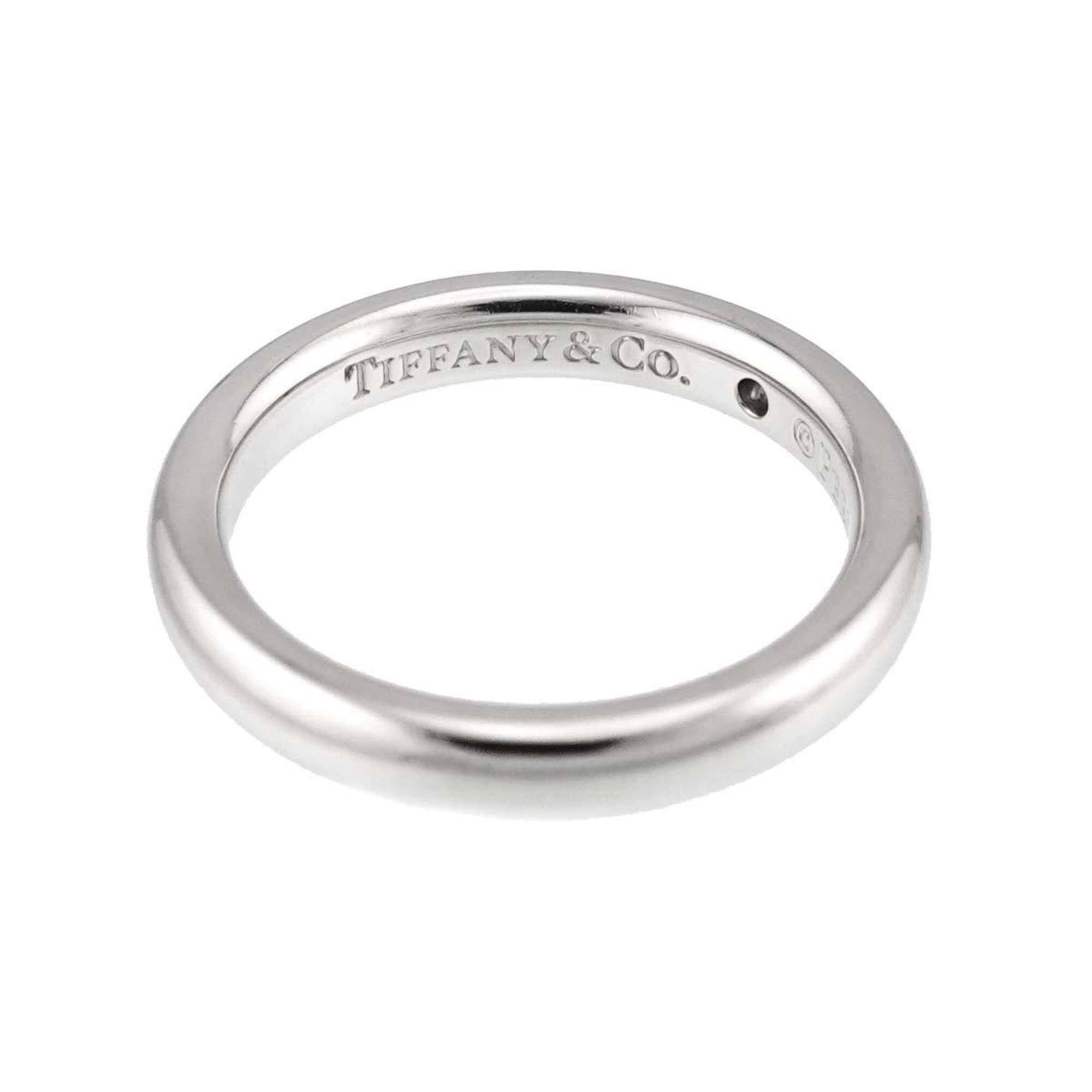 Tiffany & Co. Tiffany & Co. Stacking Band Ring with 1 Diamond, Platinum. Size ONE SIZE - 3 Thumbnail