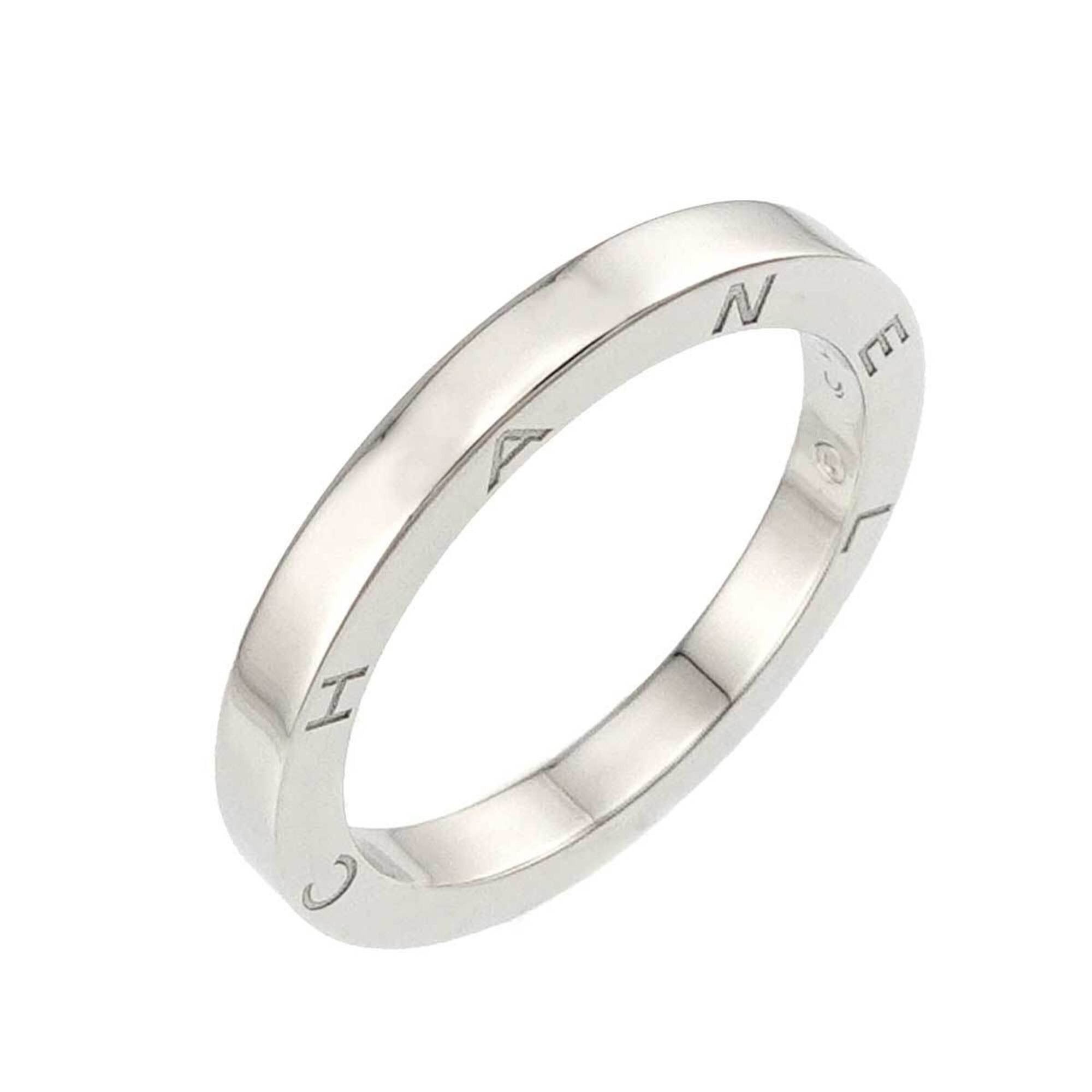 Chanel Chanel Signature 2 Ring, Platinum (Pt) Size ONE SIZE - 6 Thumbnail