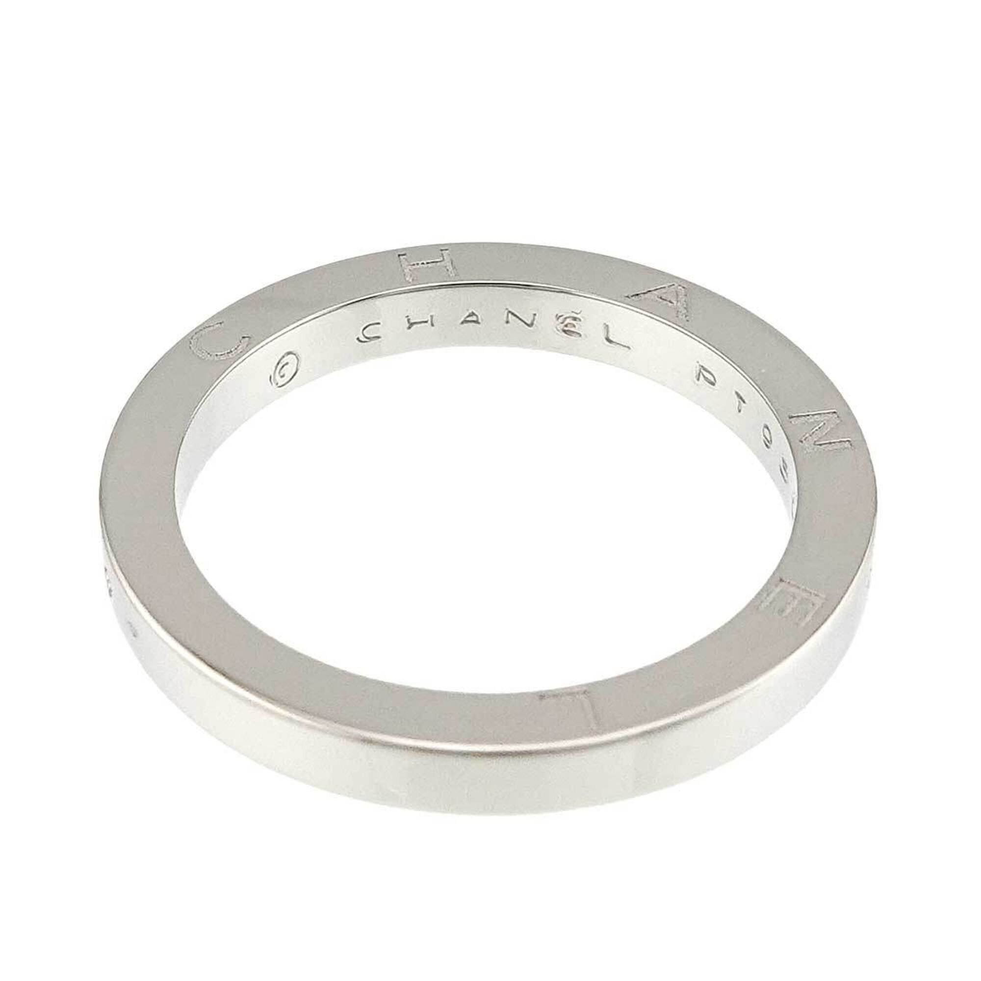 Chanel Chanel Signature 2 Ring, Platinum (Pt) Size ONE SIZE - 3 Thumbnail
