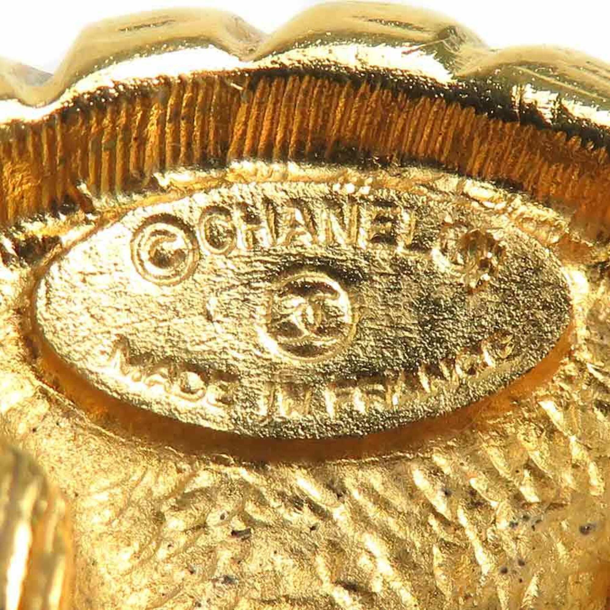 Chanel Chanel Earrings Vintage Metal Gold Women's h32144i Size ONE SIZE - 8 Thumbnail
