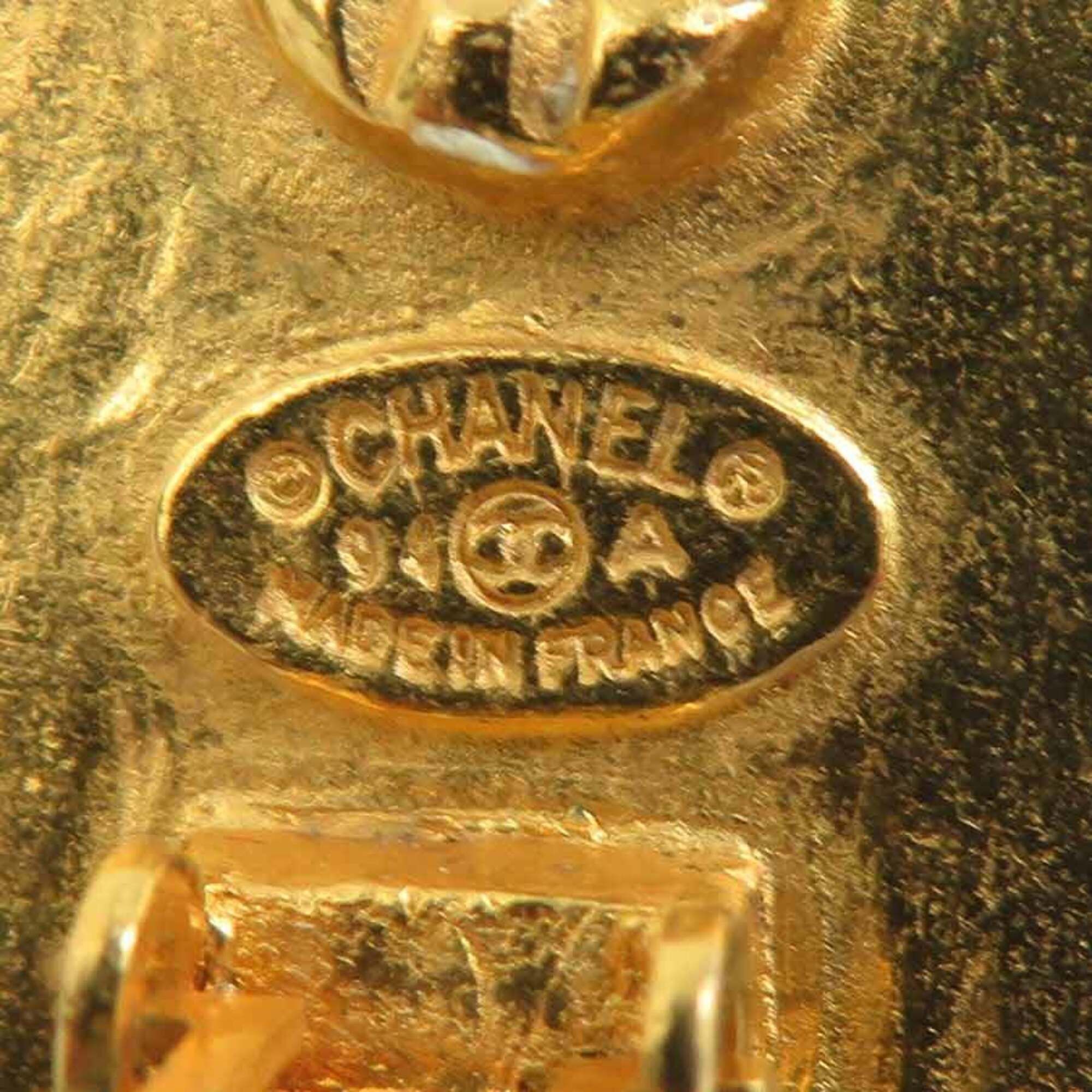 Chanel Chanel Earrings Vintage Metal Gold Women's h32170k Size ONE SIZE - 7 Thumbnail