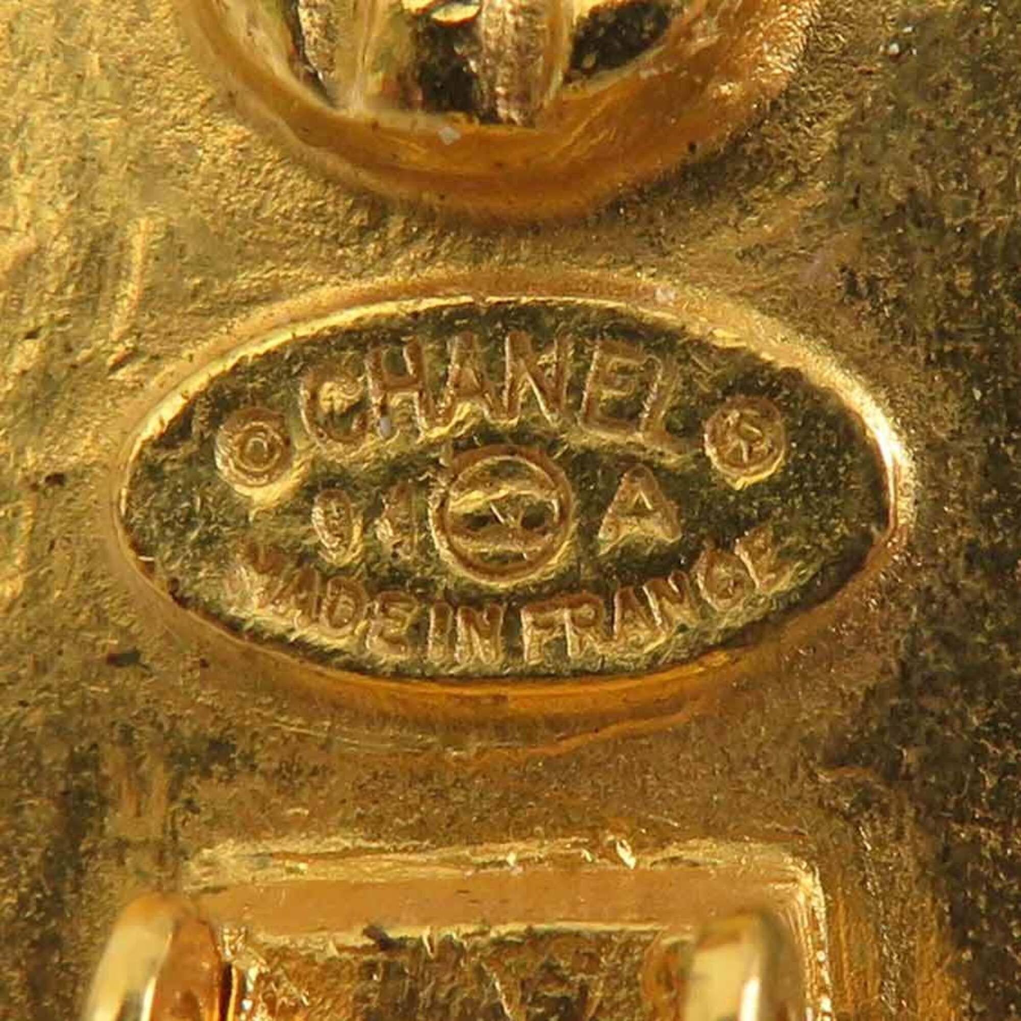 Chanel Chanel Earrings Vintage Metal Gold Women's h32170k Size ONE SIZE - 8 Thumbnail