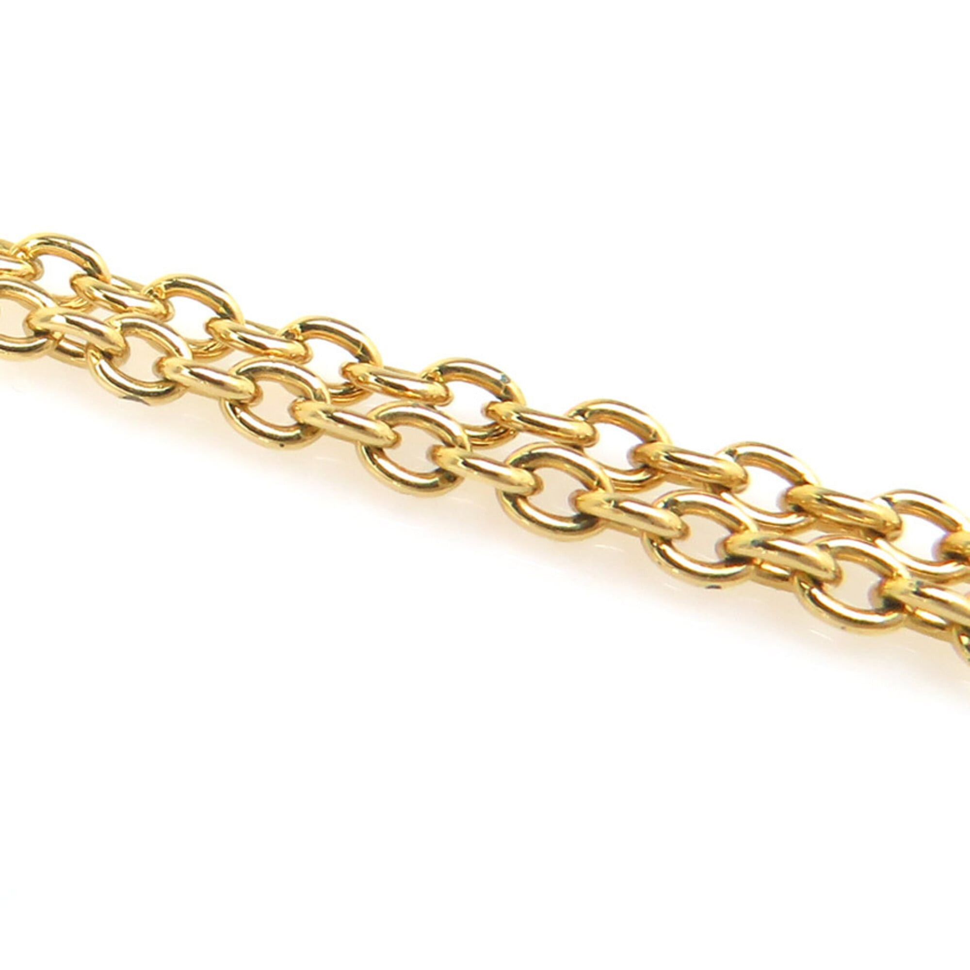 Louis Vuitton Louis Vuitton Essential V Metal Necklace, Gold, Women's, M61083 h32160a Size ONE SIZE - 7 Thumbnail