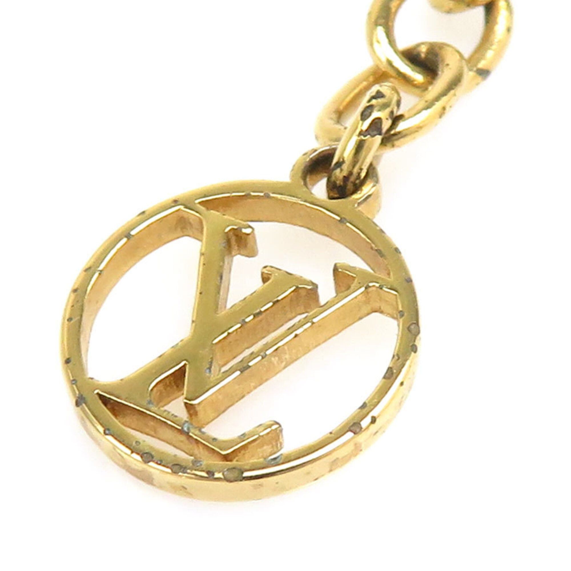 Louis Vuitton Louis Vuitton Essential V Metal Necklace, Gold, Women's, M61083 h32160a Size ONE SIZE - 8 Thumbnail