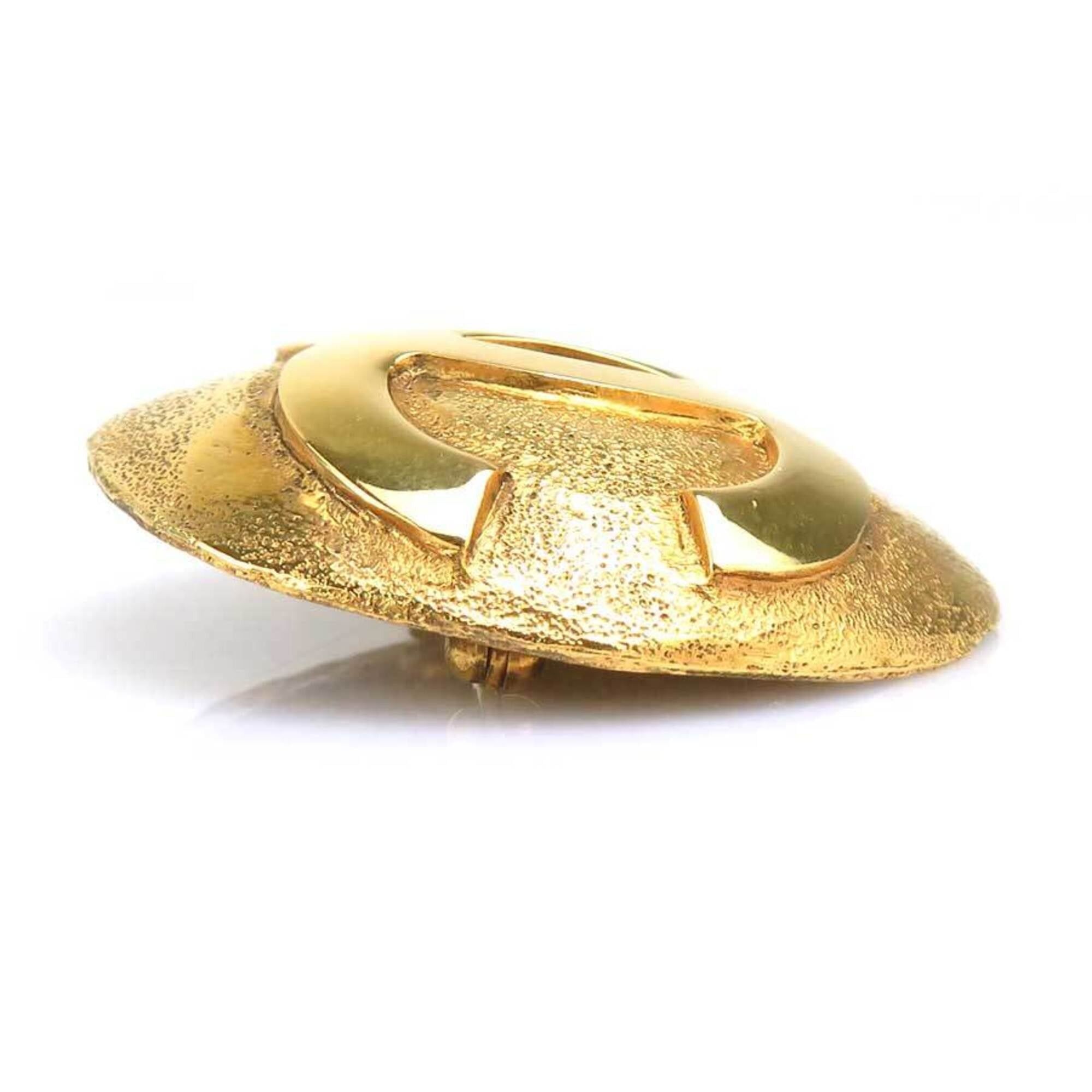 Chanel Chanel vintage metal gold brooch for women h32180i Size ONE SIZE - 3 Thumbnail