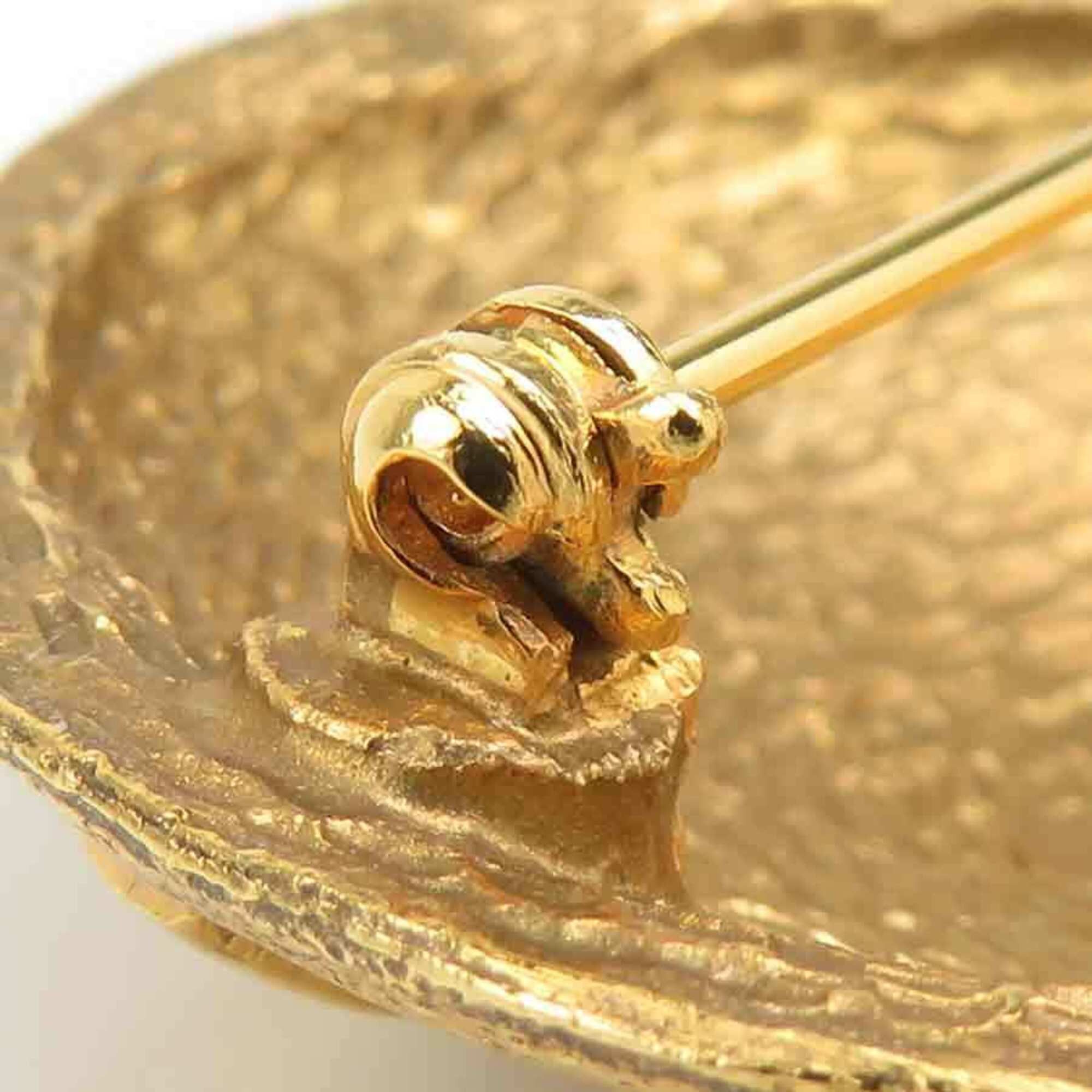 Chanel Chanel vintage metal gold brooch for women h32180i Size ONE SIZE - 10 Thumbnail