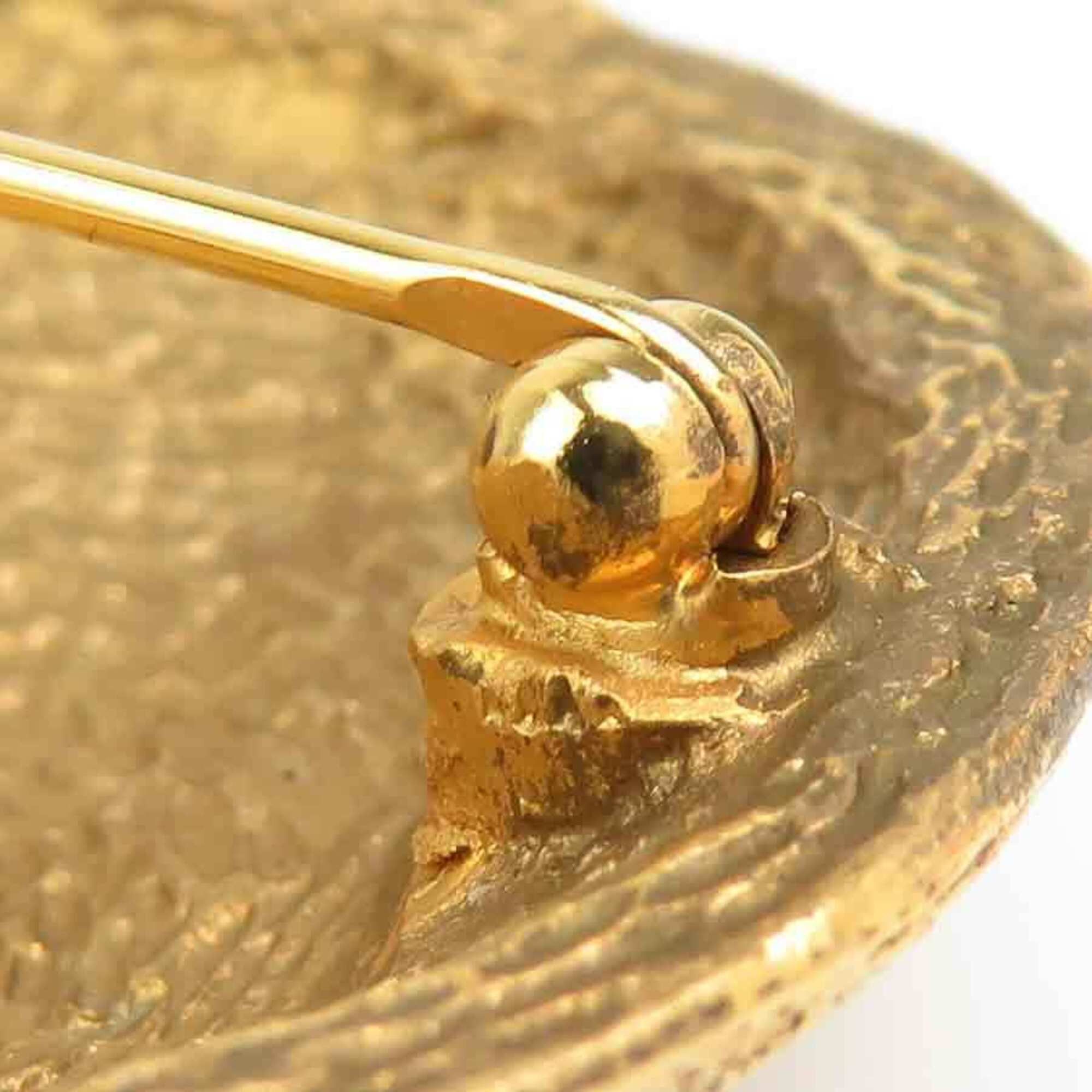 Chanel Chanel vintage metal gold brooch for women h32180i Size ONE SIZE - 11 Thumbnail
