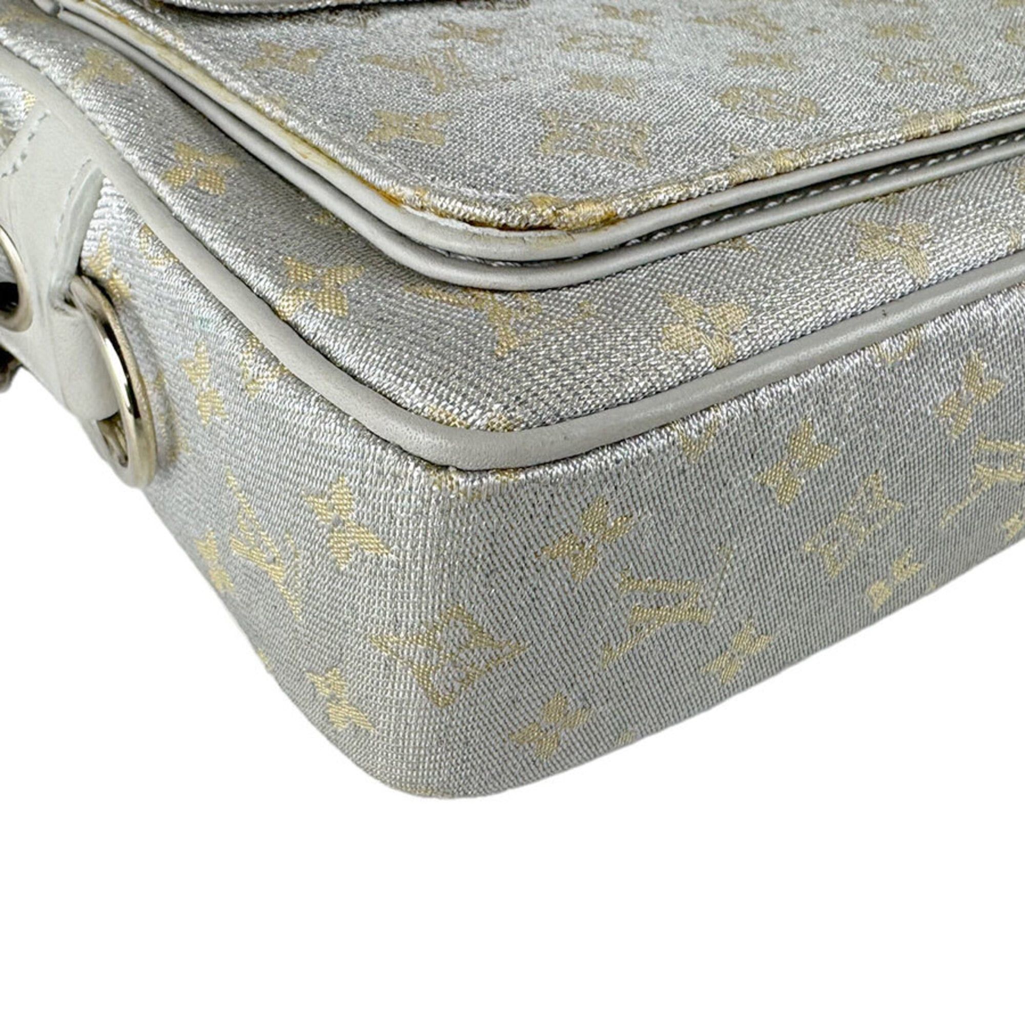 Louis Vuitton Louis Vuitton Shoulder Bag Monogram Shine McKenna Silver Women's M92362 z9425 Size ONE SIZE - 8 Thumbnail