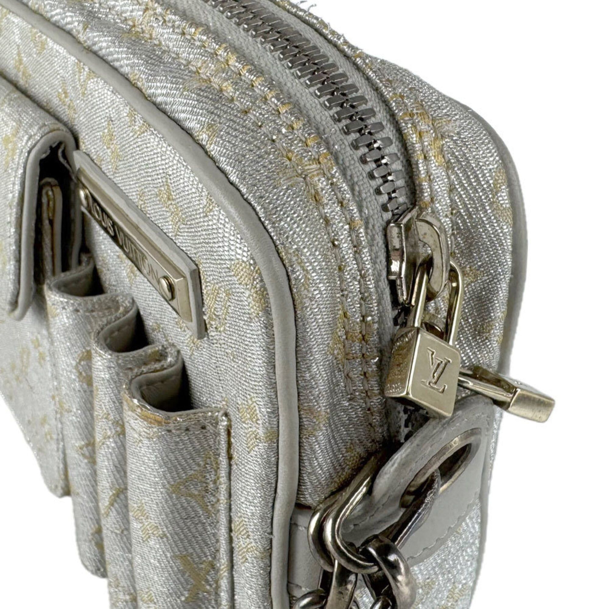 Louis Vuitton Louis Vuitton Shoulder Bag Monogram Shine McKenna Silver Women's M92362 z9425 Size ONE SIZE - 7 Thumbnail
