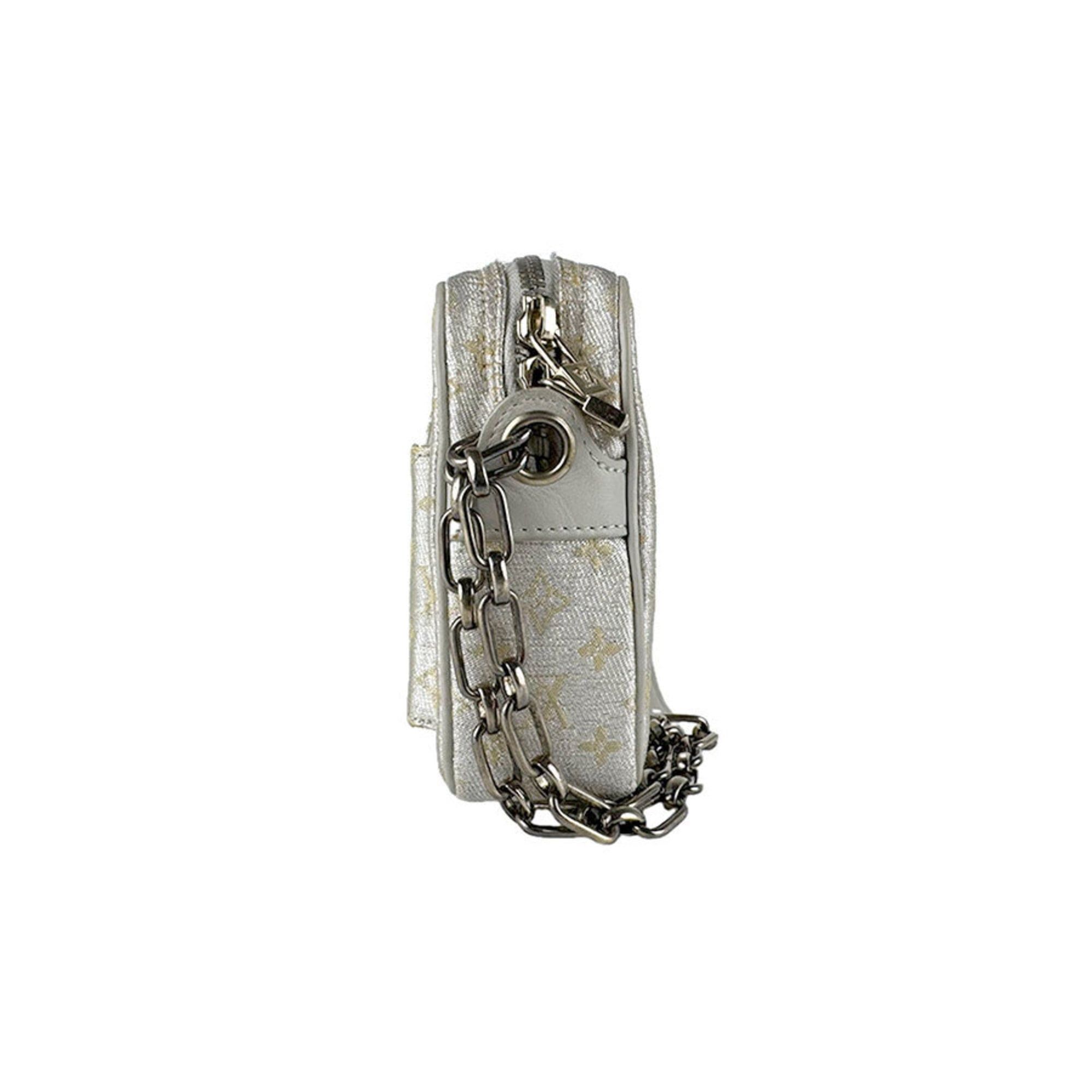 Louis Vuitton Louis Vuitton Shoulder Bag Monogram Shine McKenna Silver Women's M92362 z9425 Size ONE SIZE - 2 Thumbnail
