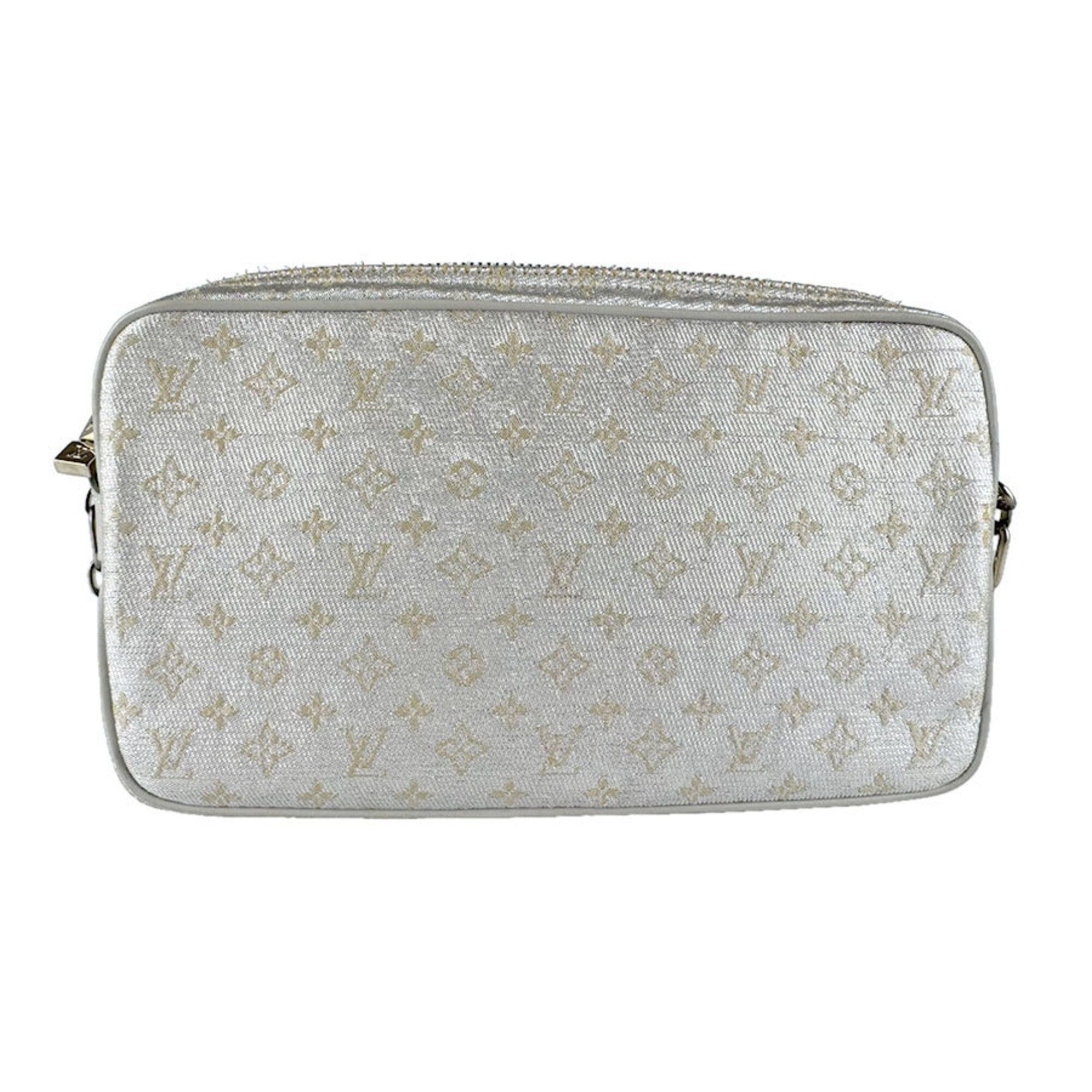 Louis Vuitton Louis Vuitton Shoulder Bag Monogram Shine McKenna Silver Women's M92362 z9425 Size ONE SIZE - 3 Thumbnail