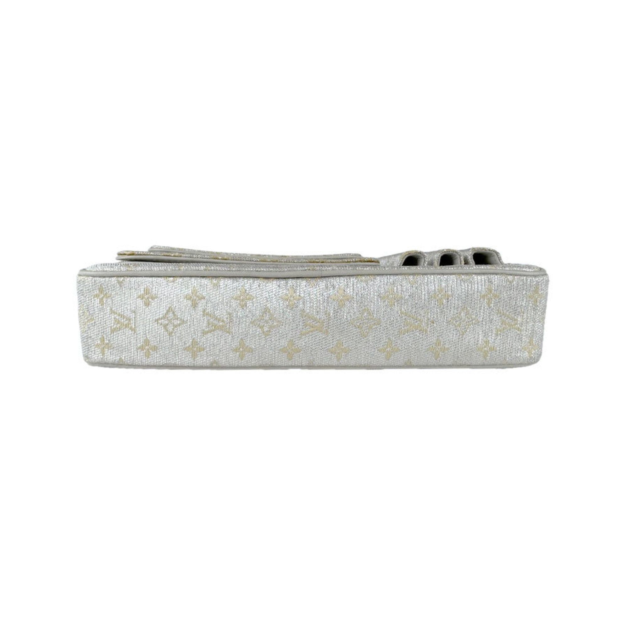 Louis Vuitton Louis Vuitton Shoulder Bag Monogram Shine McKenna Silver Women's M92362 z9425 Size ONE SIZE - 4 Thumbnail