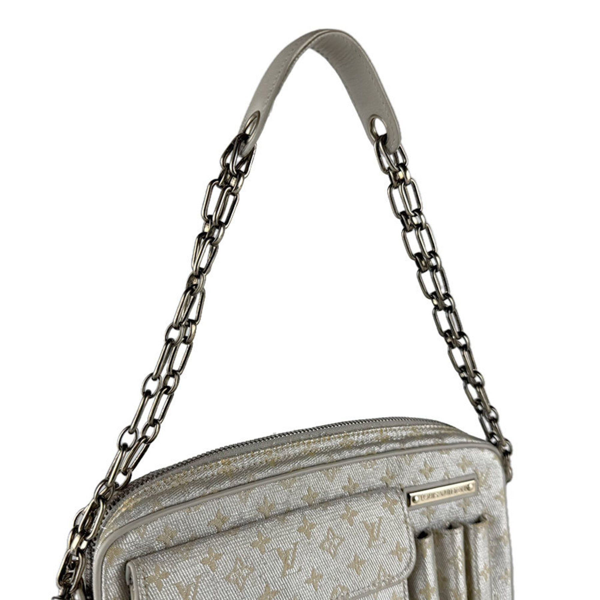 Louis Vuitton Louis Vuitton Shoulder Bag Monogram Shine McKenna Silver Women's M92362 z9425 Size ONE SIZE - 10 Thumbnail