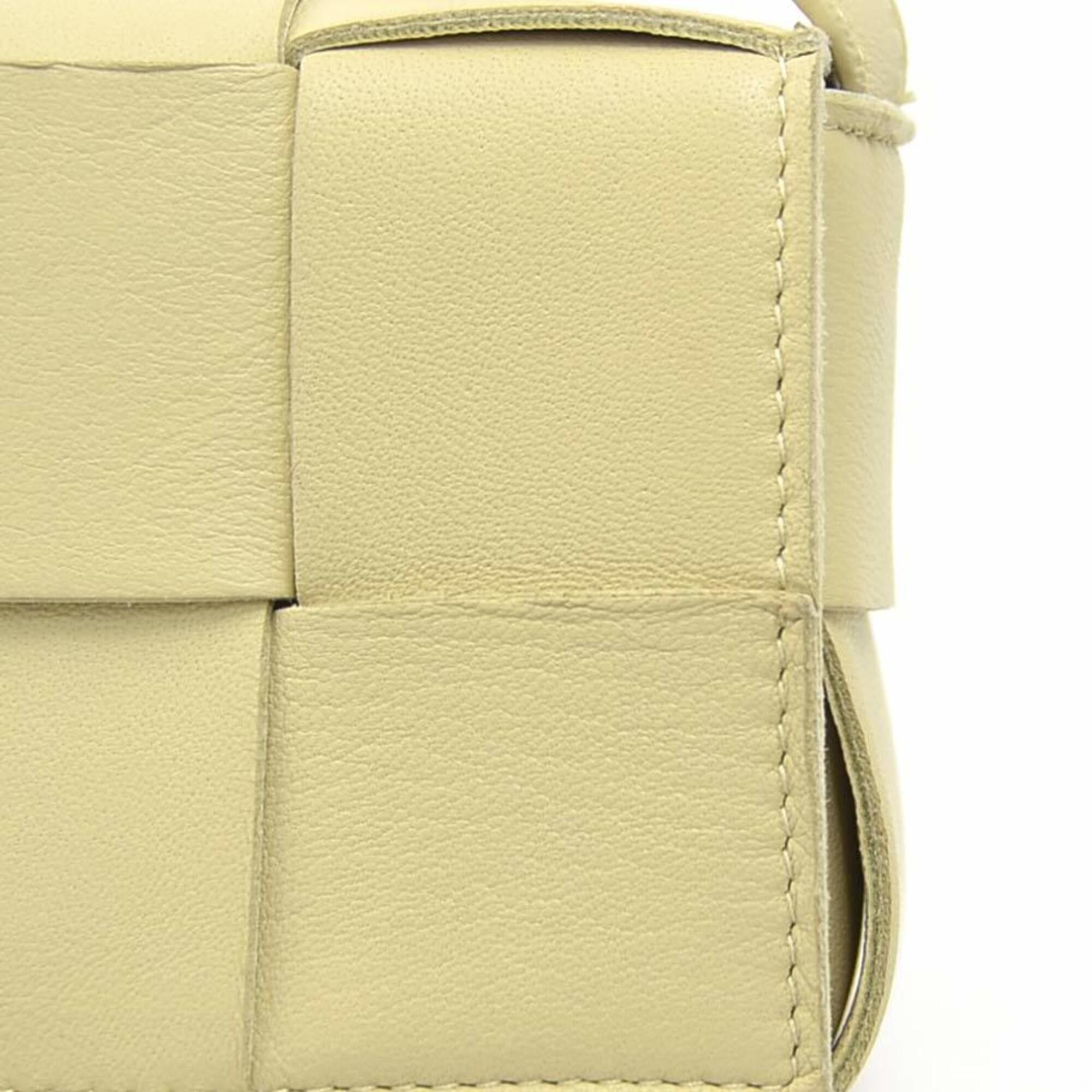 Bottega Veneta Bottega Veneta shoulder bag, Candy Cassette design, leather, beige, women's, h32162k Size ONE SIZE - 11 Thumbnail