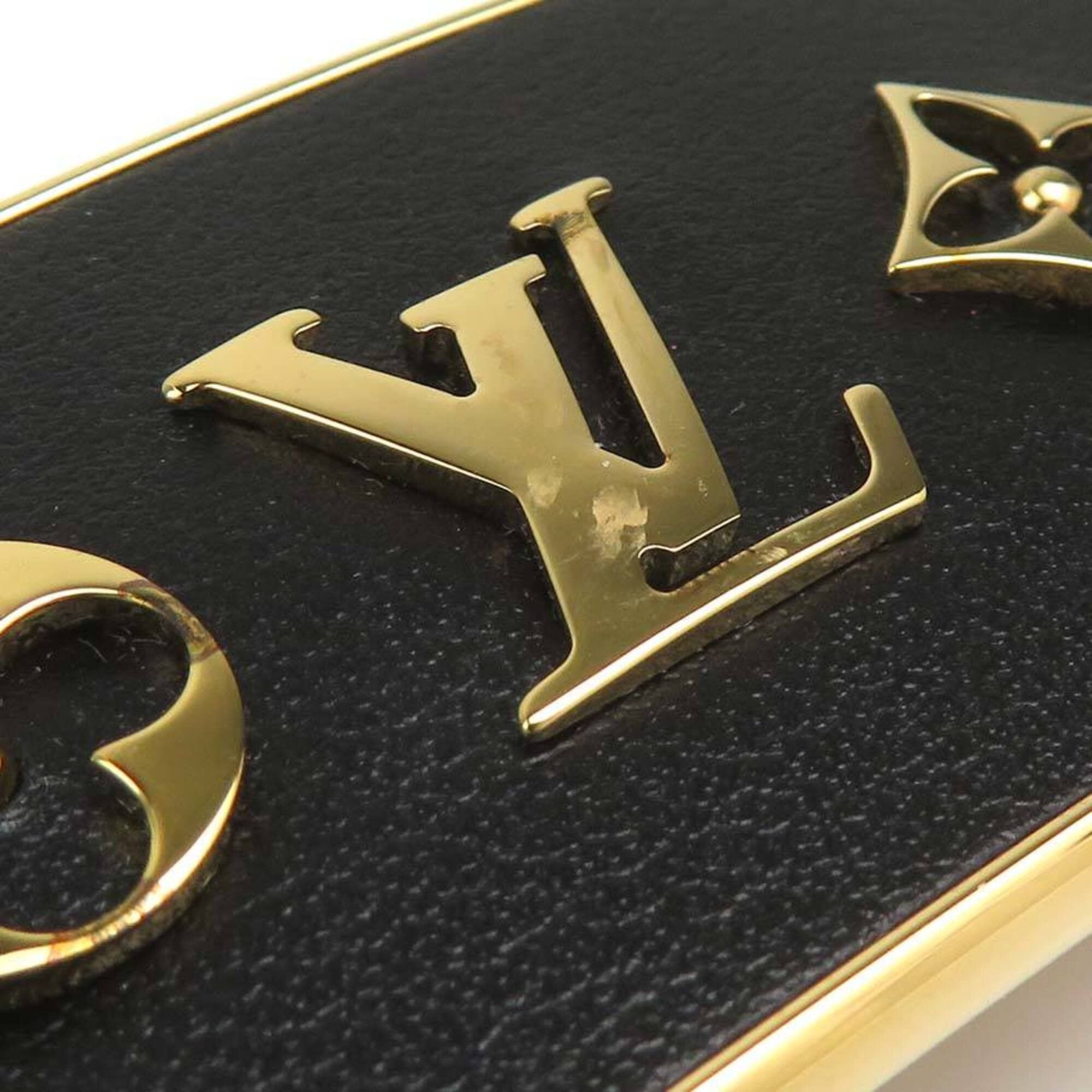 Louis Vuitton Louis Vuitton Cruiser Metal Barrette, Black & Gold, Women's, M00564 h32178i Size ONE SIZE - 7 Thumbnail