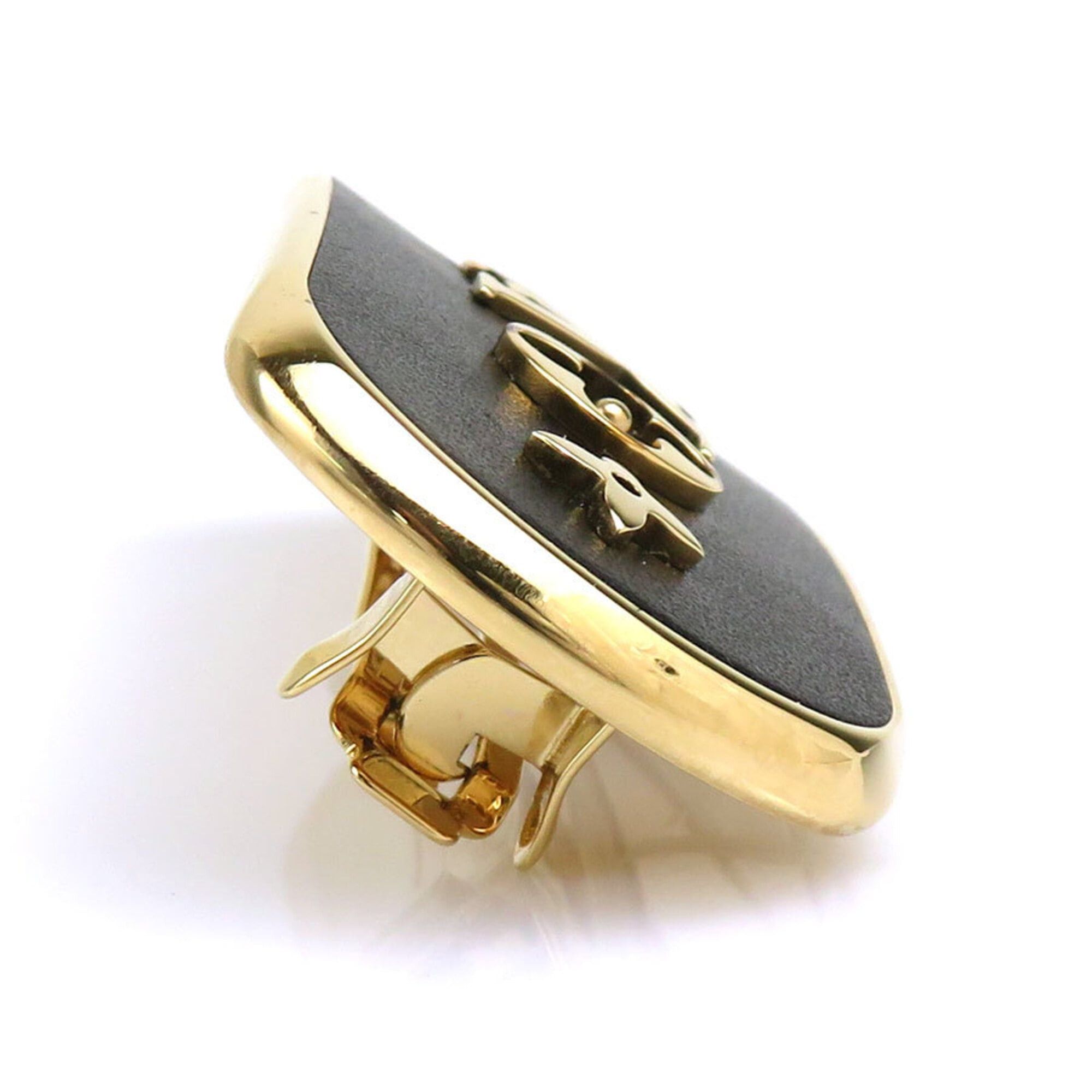 Louis Vuitton Louis Vuitton Cruiser Metal Barrette, Black & Gold, Women's, M00564 h32178i Size ONE SIZE - 3 Thumbnail