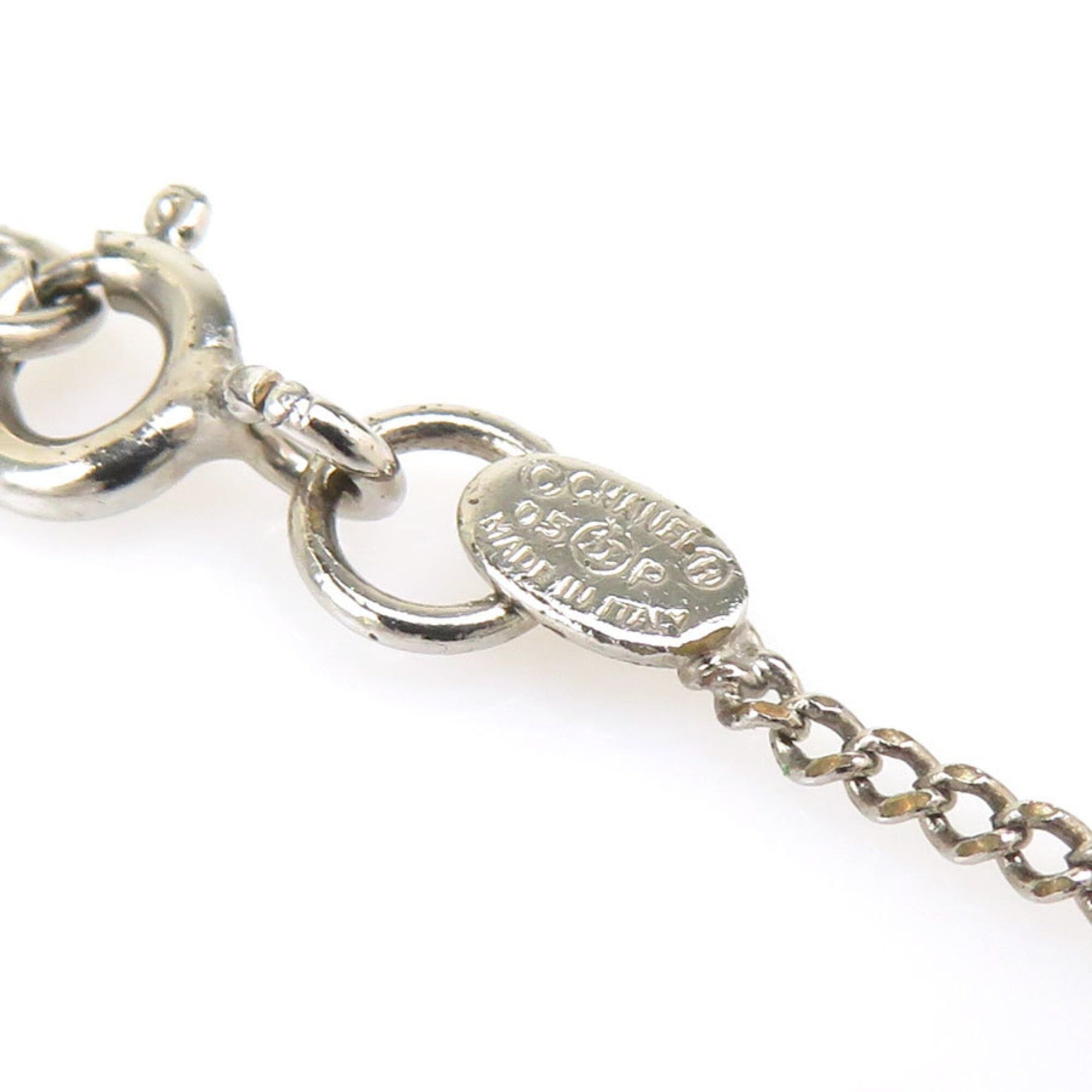 Chanel Chanel Necklace Resin Metal Black Women's h32176i Size ONE SIZE - 8 Thumbnail