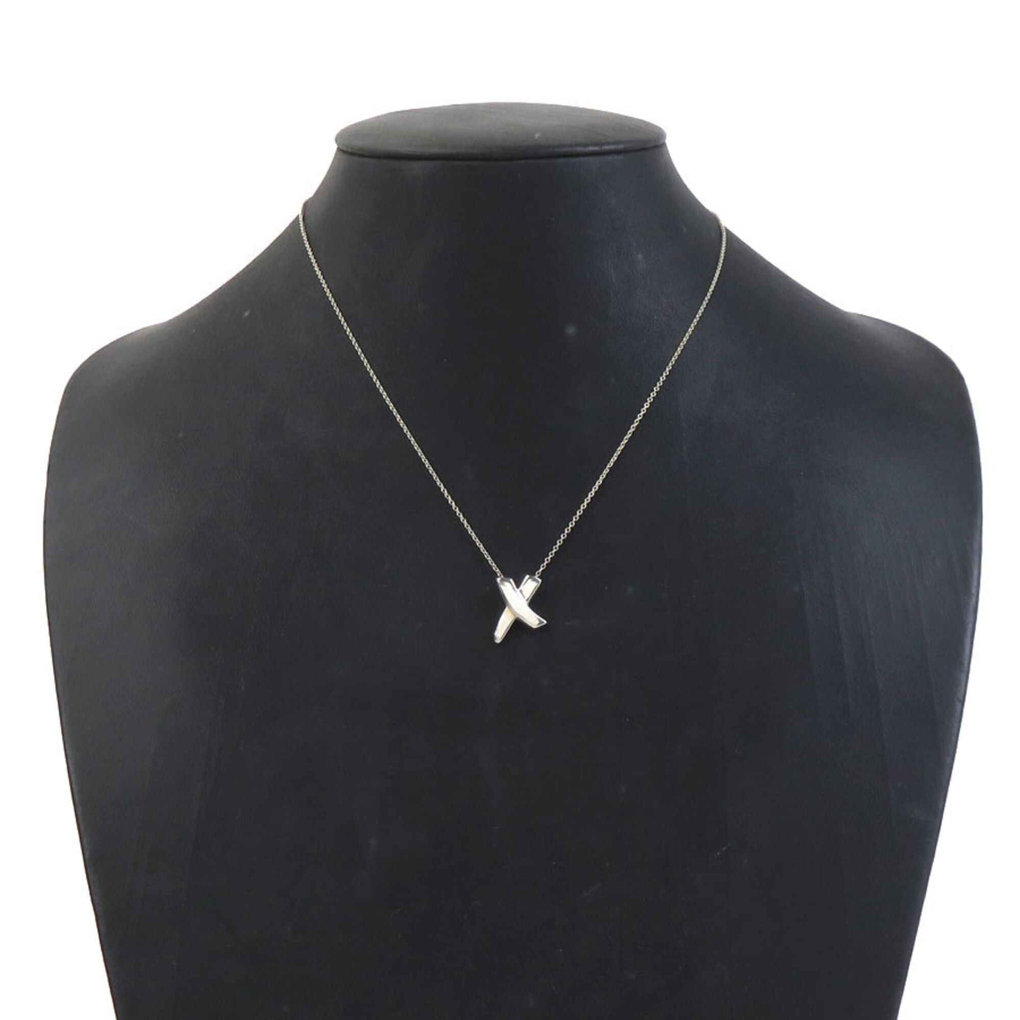 Tiffany & Co. Tiffany & Co. Kiss Necklace, Sterling Silver 925, Women's, H32177k Size ONE SIZE - 10 Thumbnail