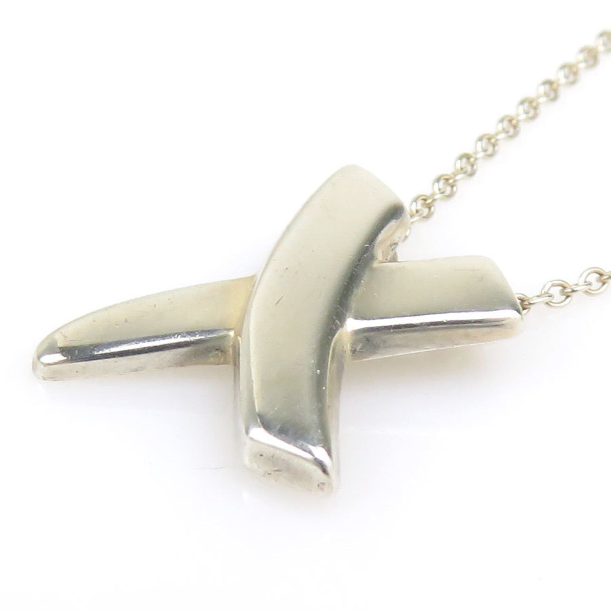 Tiffany & Co. Tiffany & Co. Kiss Necklace, Sterling Silver 925, Women's, H32177k Size ONE SIZE - 4 Thumbnail