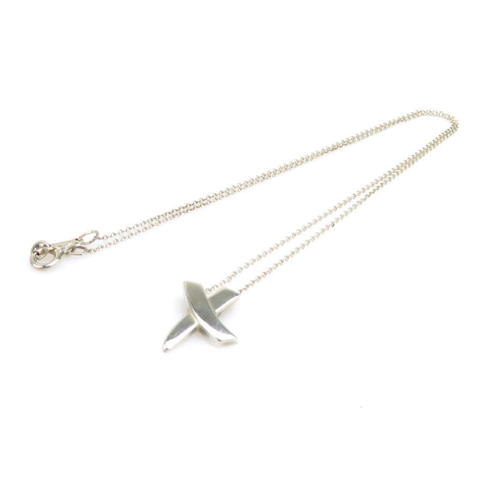 Tiffany & Co. Tiffany & Co. Kiss Necklace, Sterling Silver 925, Women's, H32177k Size ONE SIZE - 9 Thumbnail