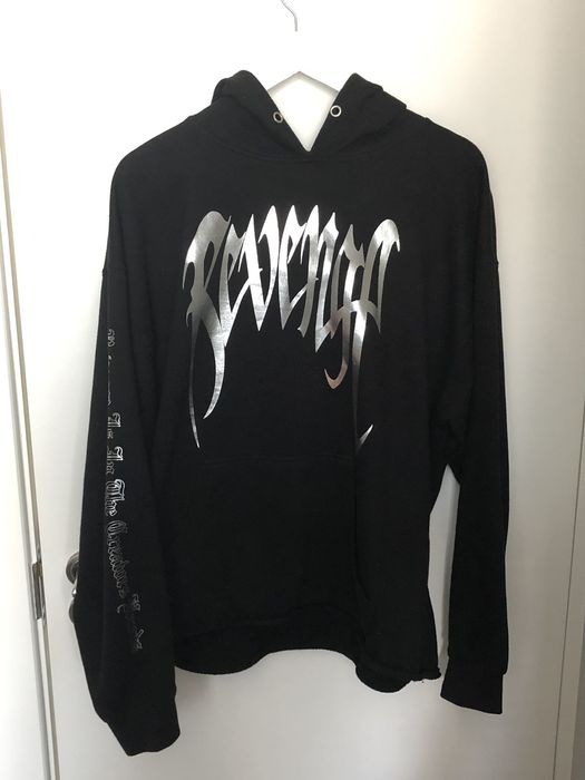 Revenge discount metal hoodie