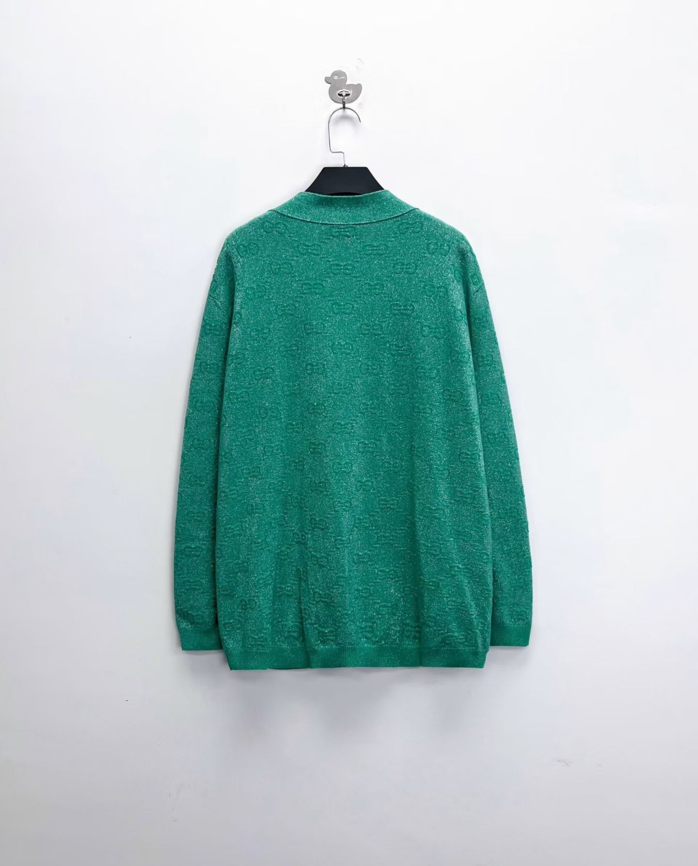 Gucci Gucci Lake Green Double G Knit Cardigan Size US M / EU 48-50 / 2 - 2 Thumbnail