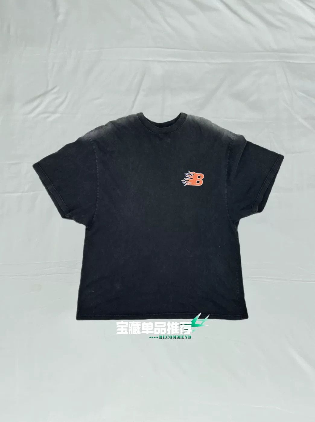 Balenciaga Balenciaga SS21 Flame Logo T-Shirt Size US S / EU 44-46 / 1 - 2 Thumbnail