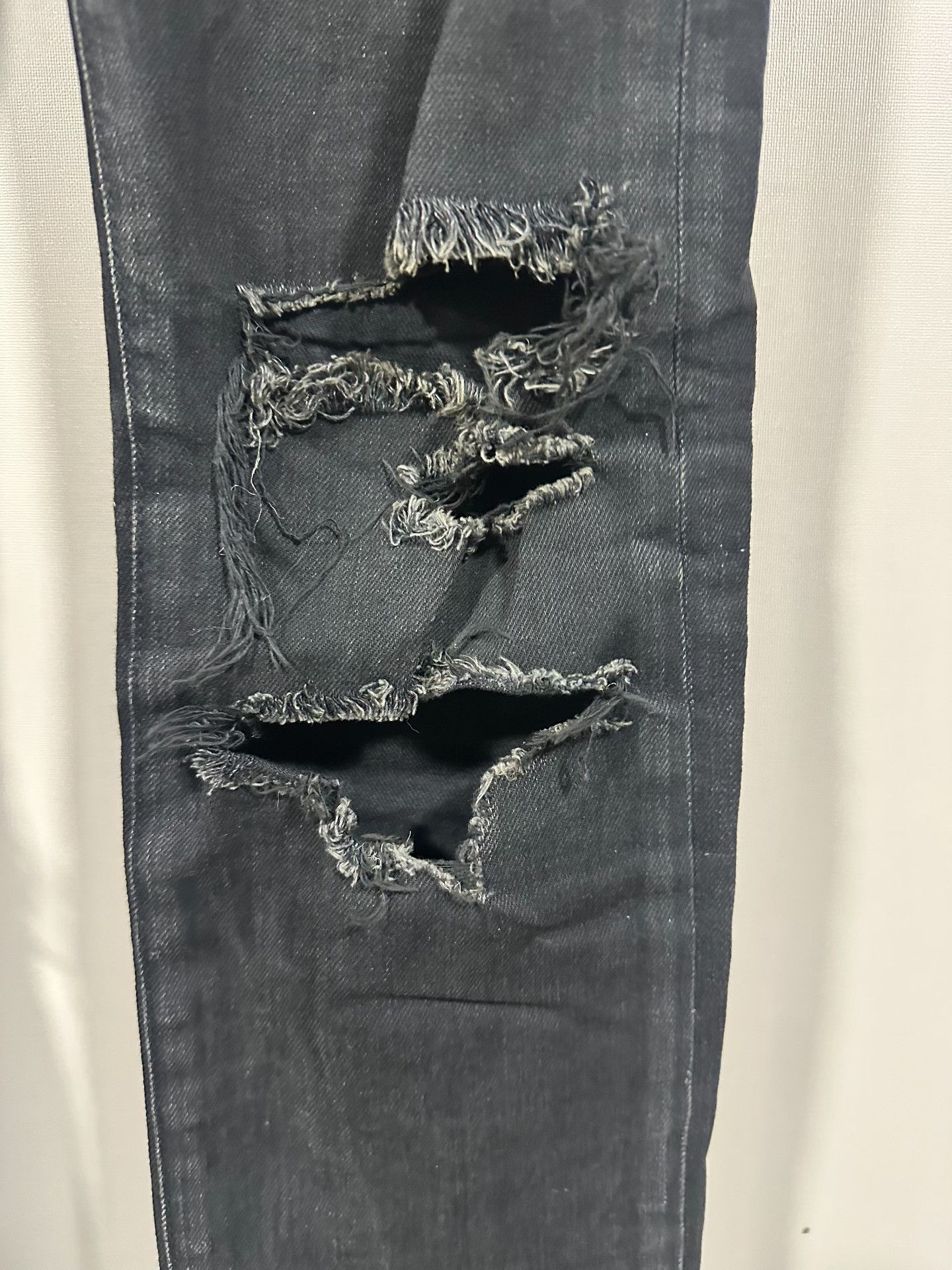 Saint Laurent Paris Saint Laurent SLP 15AW Black Skinny Jeans Size US 29 - 5 Thumbnail
