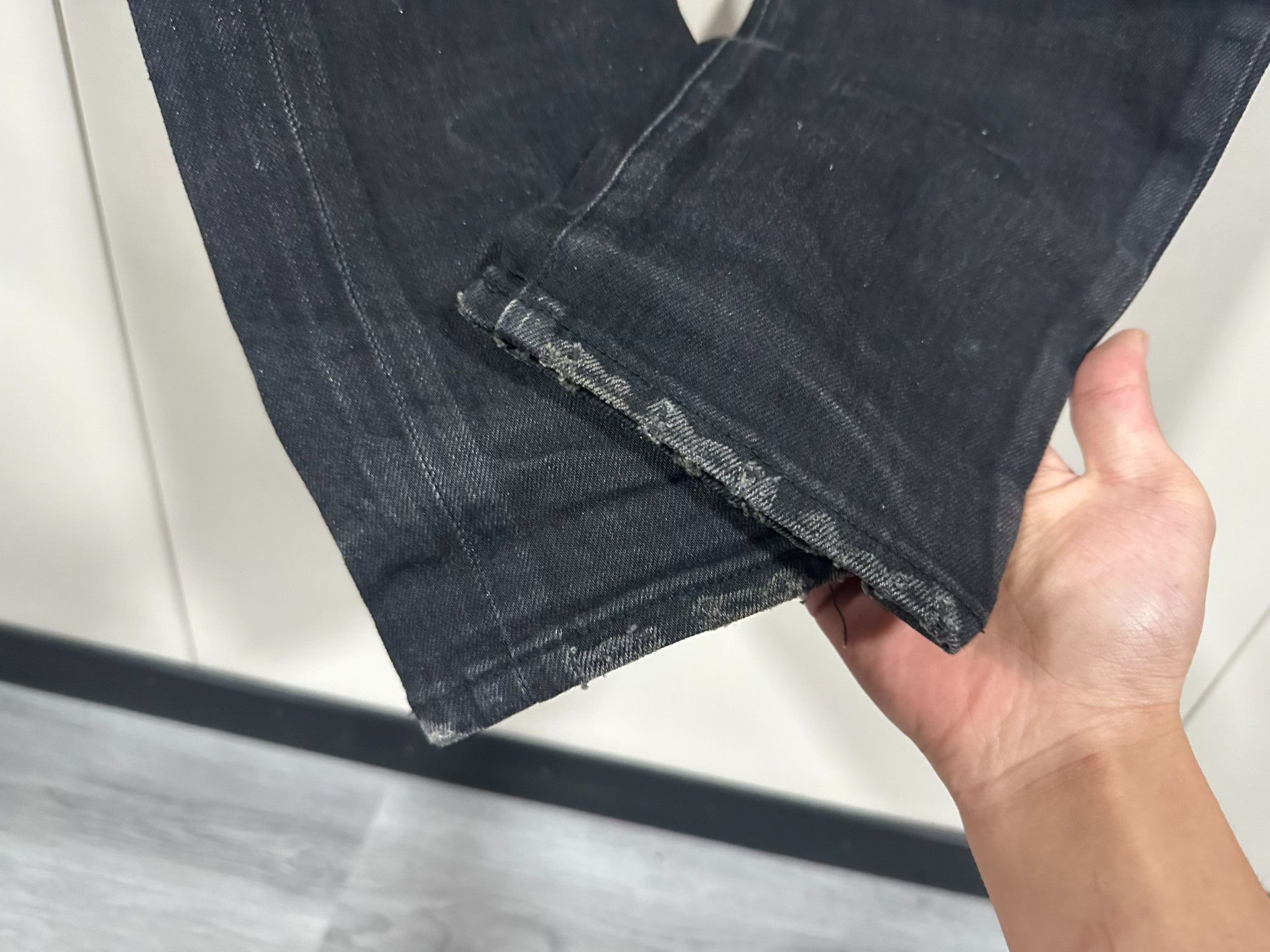 Saint Laurent Paris Saint Laurent SLP 15AW Black Skinny Jeans Size US 29 - 7 Thumbnail