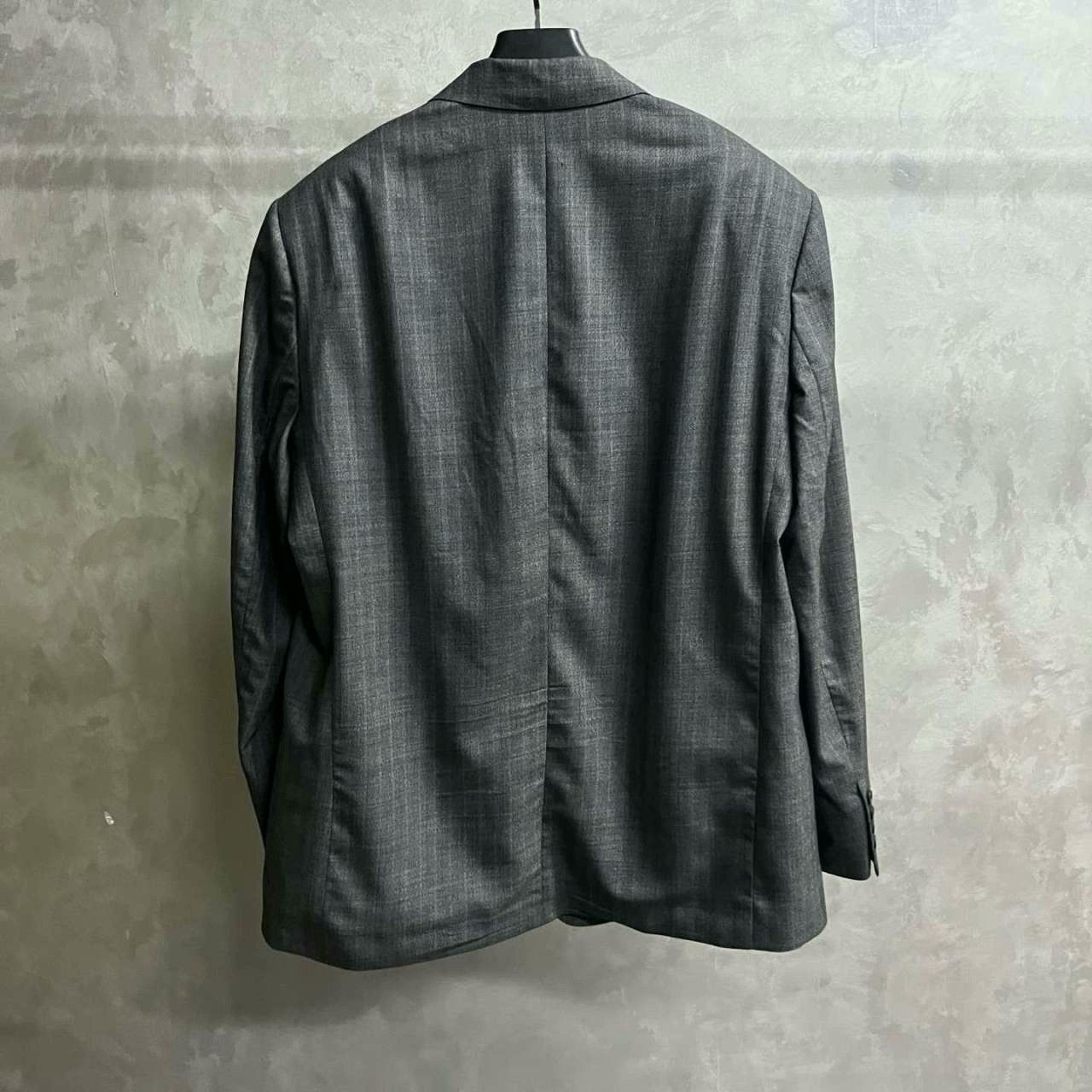 Balenciaga Balenciaga Dark Gray Logo V-Neck Jacket Size US S / EU 44-46 / 1 - 2 Thumbnail
