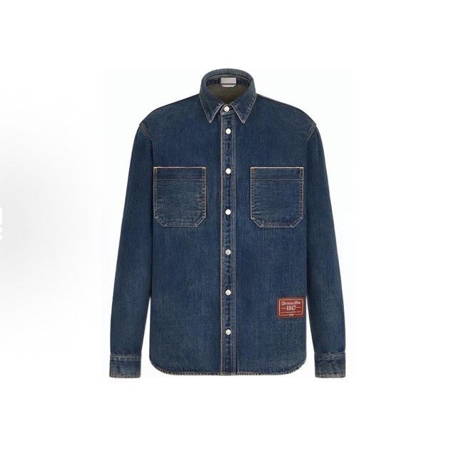 Dior DIOR Tears Collarless Denim Jacket Size US XS / EU 42 / 0 - 7 Thumbnail