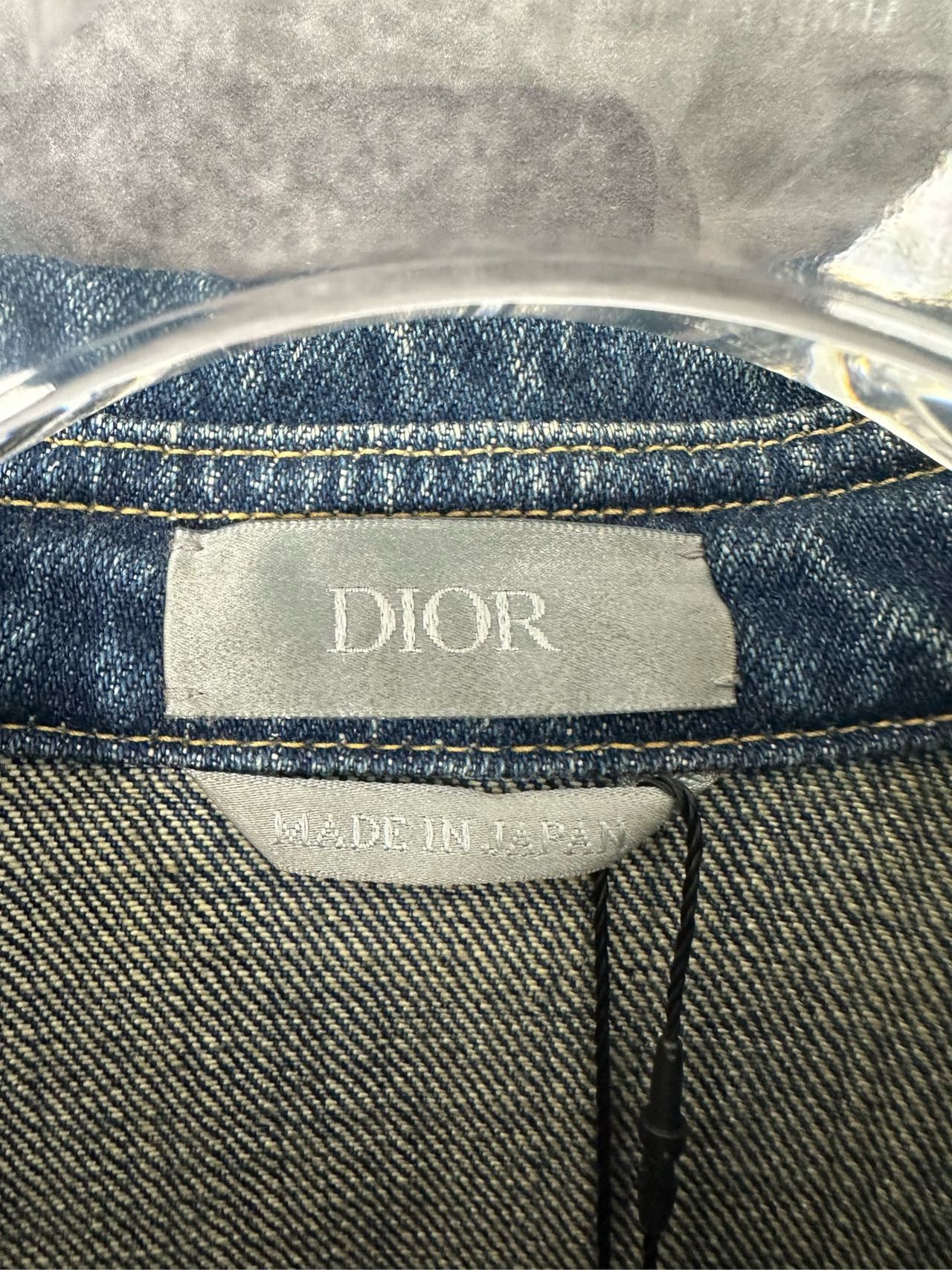 Dior DIOR Tears Collarless Denim Jacket Size US XS / EU 42 / 0 - 3 Thumbnail