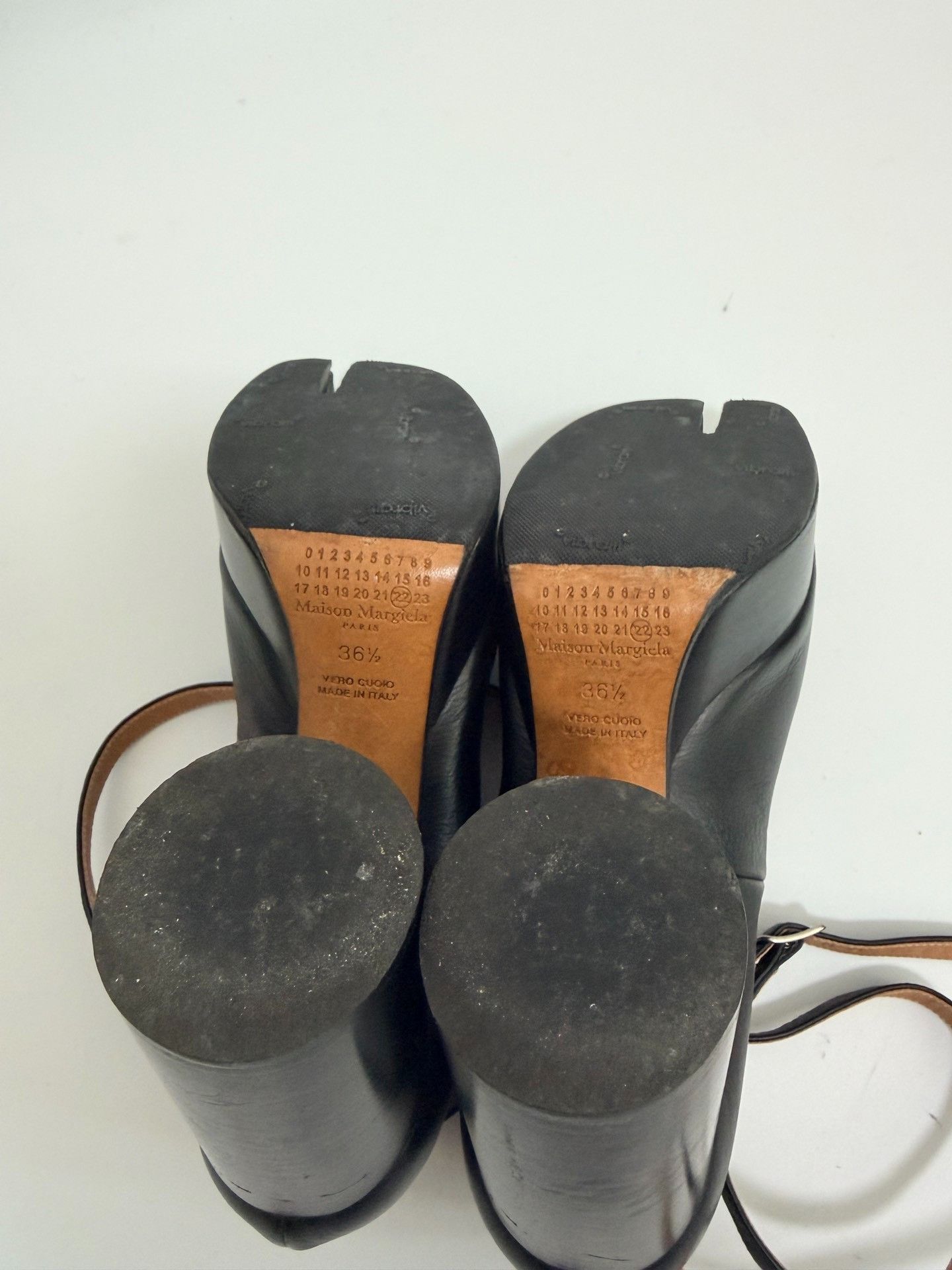 Maison Margiela Maison Margiela Split-Toe Platform Heels Size US 5.5 / IT 35.5 - 5 Thumbnail