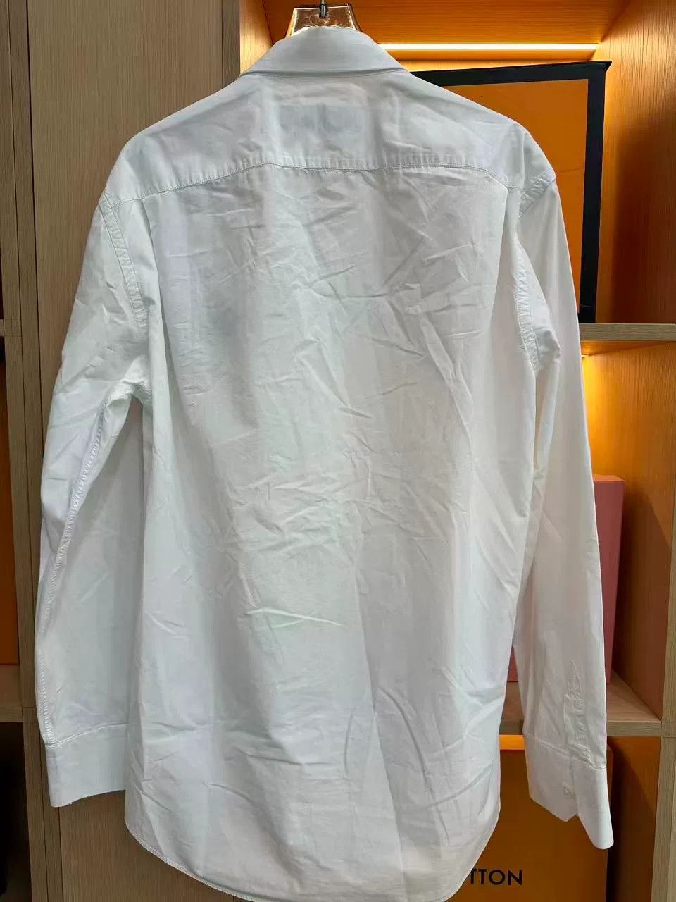 Louis Vuitton Louis Vuitton Embroidered White Shirt Size US S / EU 44-46 / 1 - 2 Thumbnail