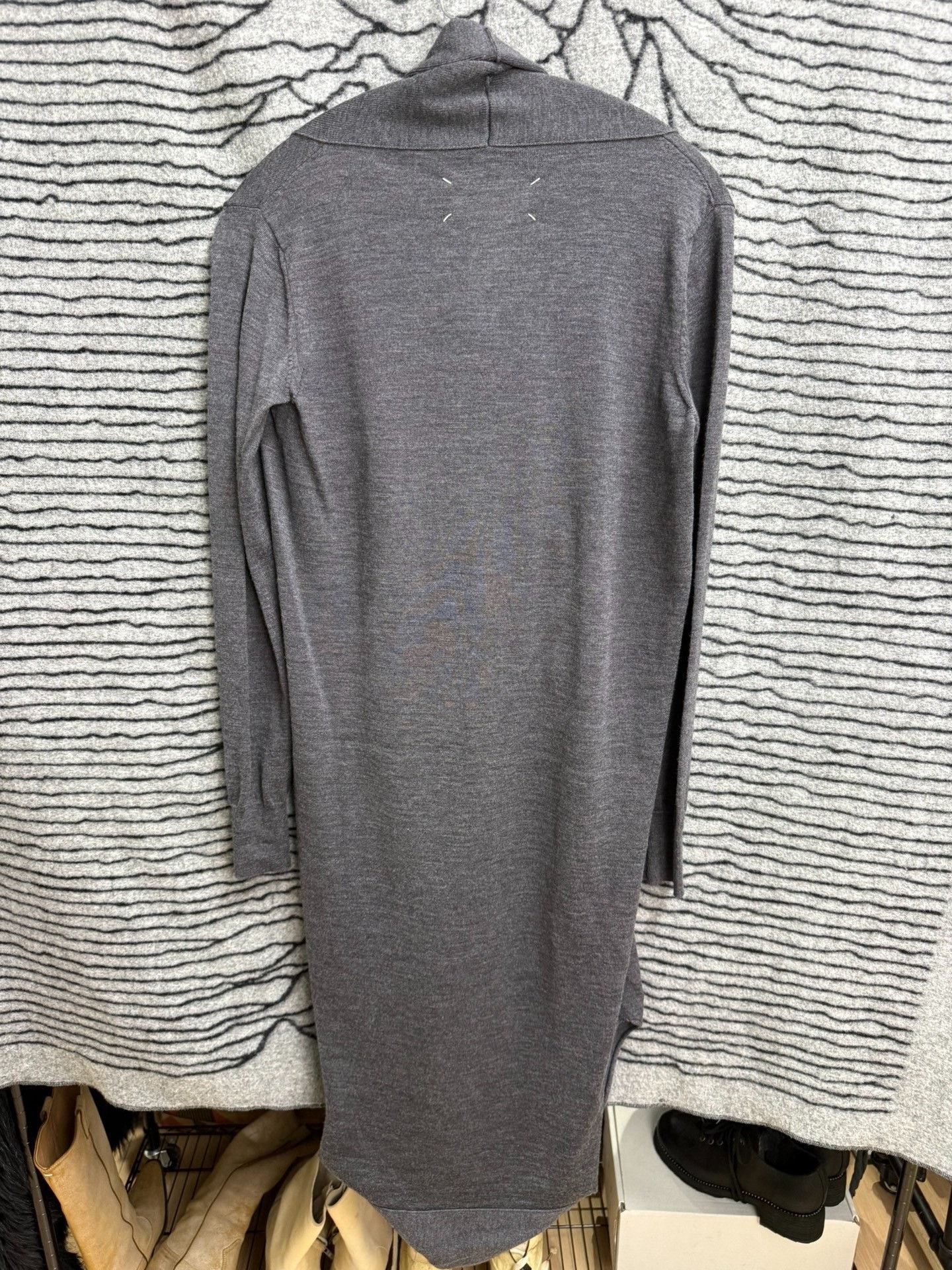 Maison Margiela Maison Margiela 11AW Double-Layer Wool Cardigan Size US S / EU 44-46 / 1 - 7 Thumbnail
